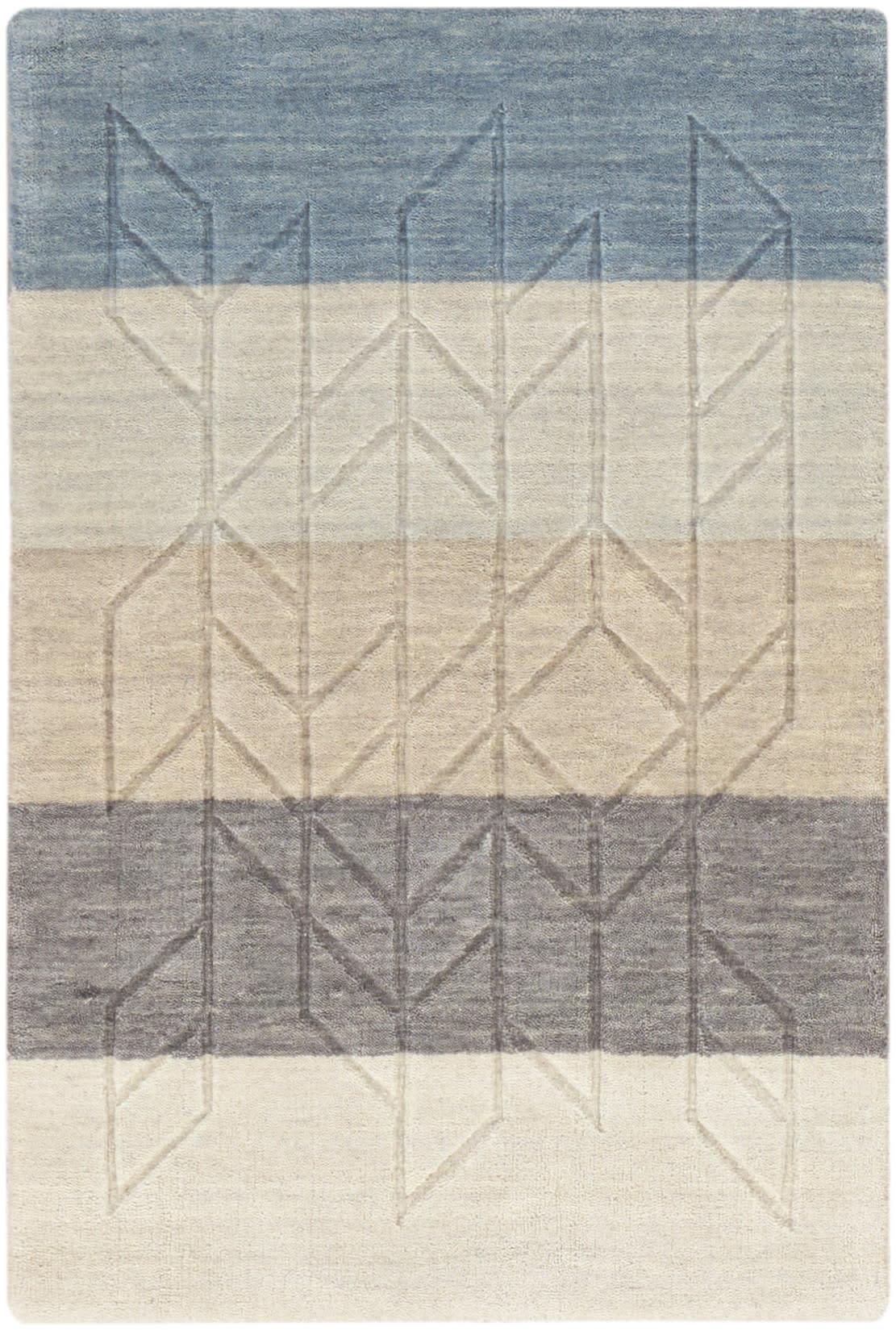 Nourison Alessia Blanket Blanket Modern Indoor Rug