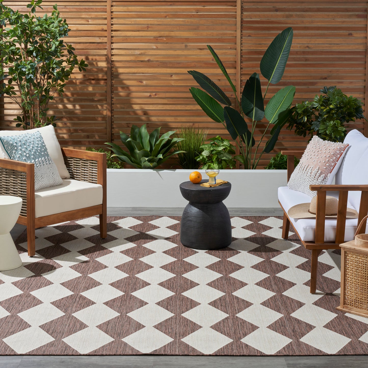 Nourison Positano 10' x 14' Natural Modern Rug