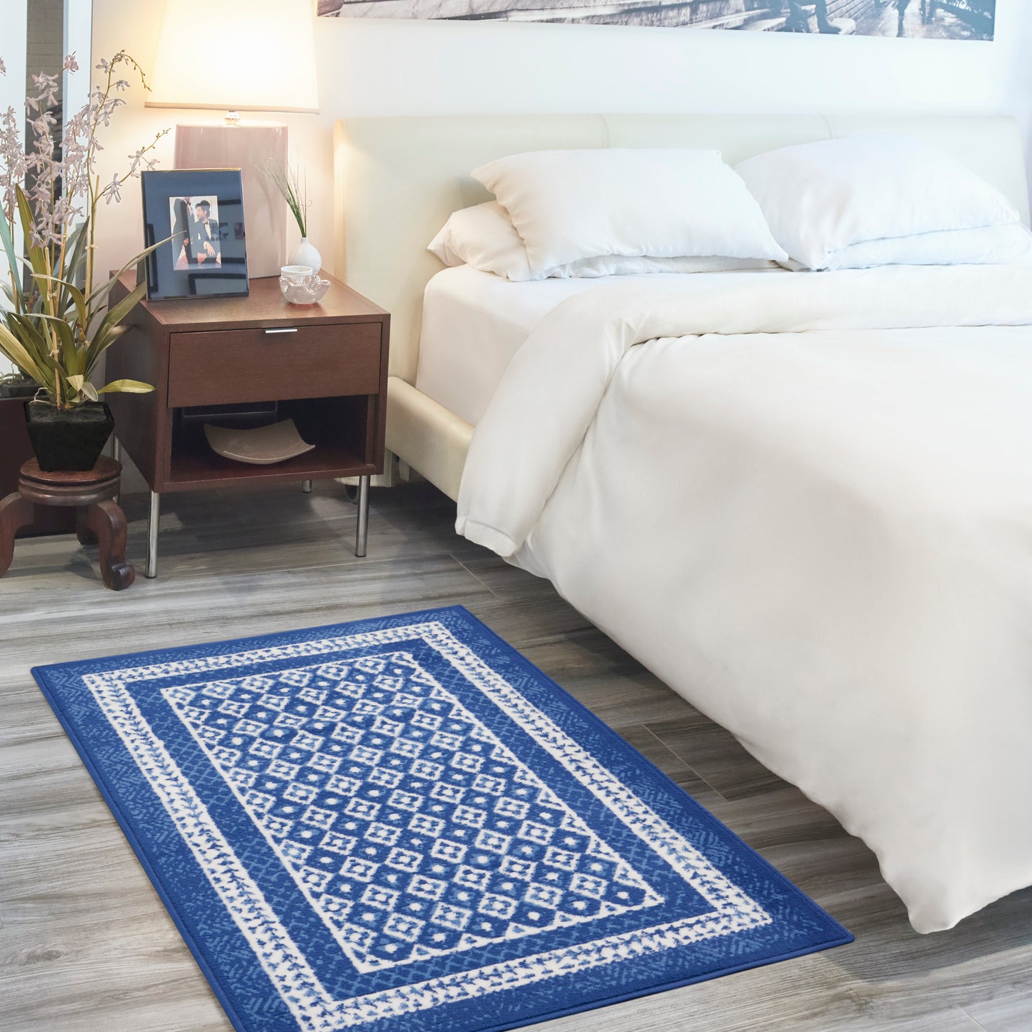 Nourison Whimsicle 3' x 5' Navy Farmhouse Indoor Rug