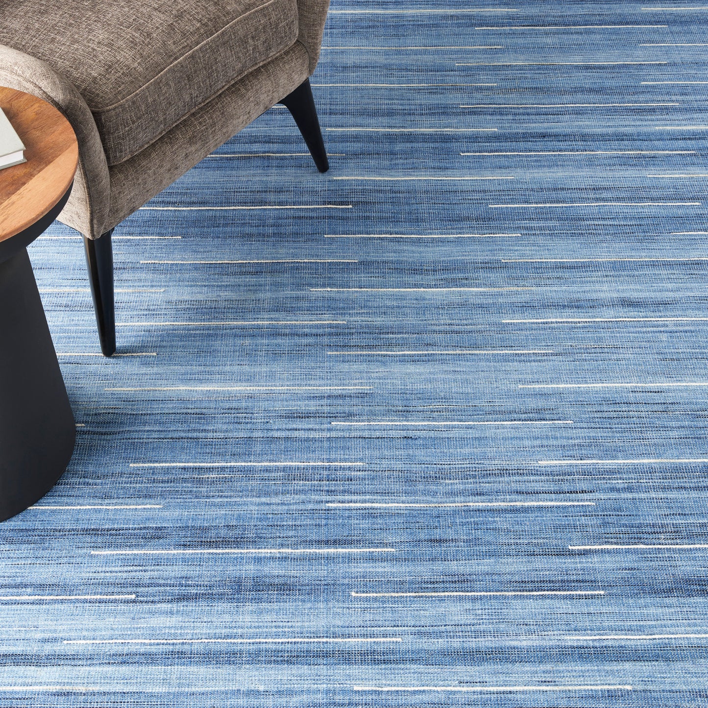 Nourison Interweave 8' x 10' Denim Modern Indoor Rug