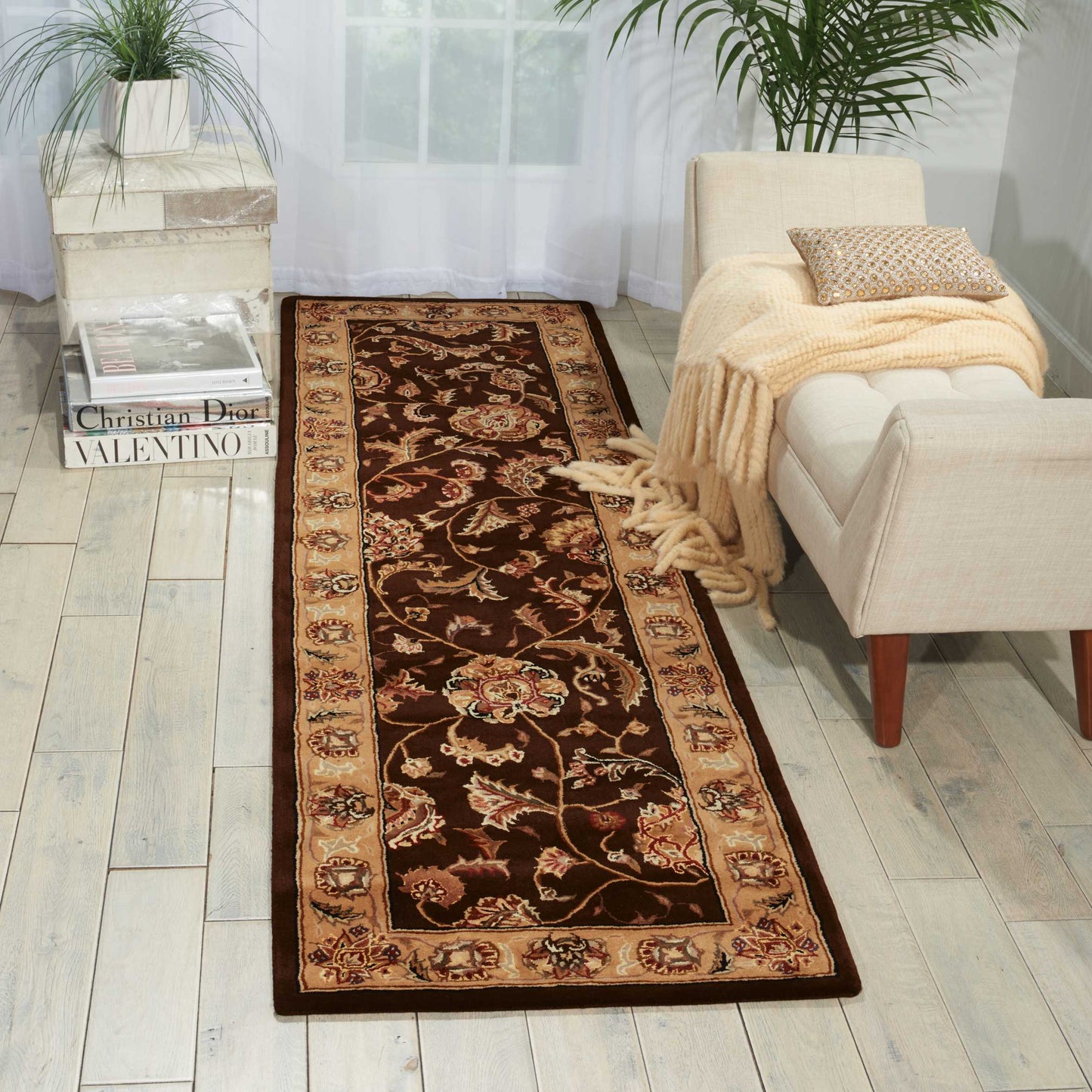 Nourison Nourison 2000 2'6" x 4'3" Brown Traditional Indoor Rug