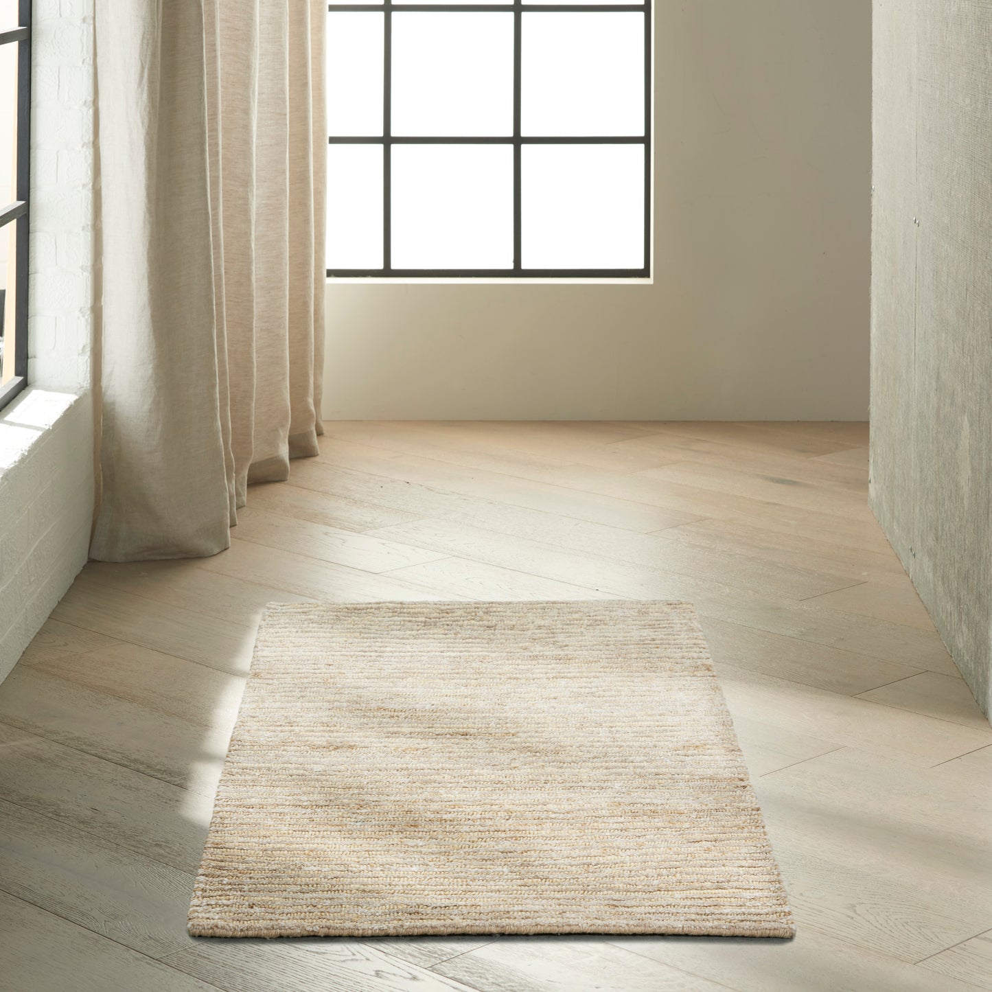 Calvin Klein Home Mesa 2' x 3' Gypsum Modern Indoor Rug