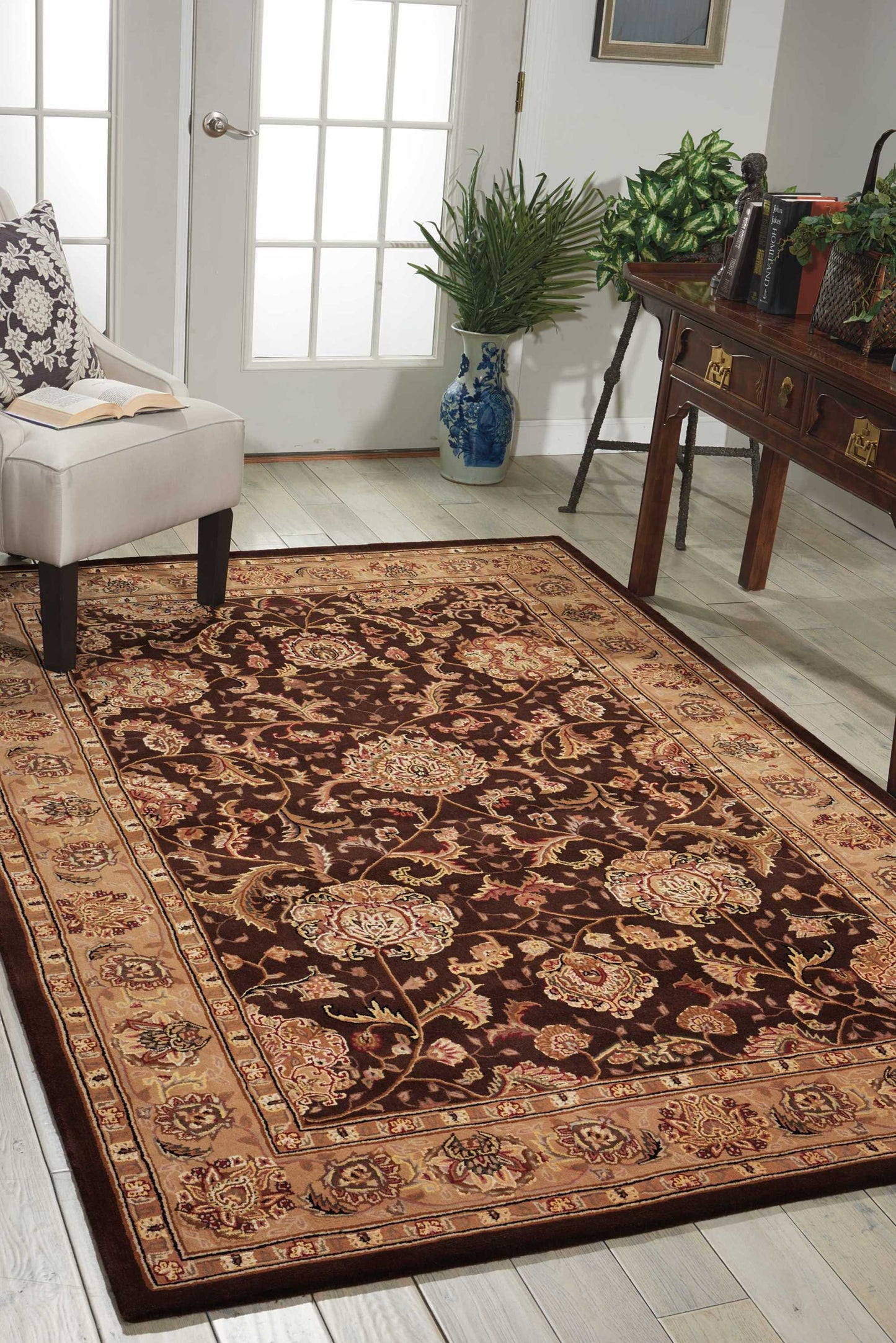 Nourison Nourison 2000 8'6" x 11'6" Brown Traditional Indoor Rug