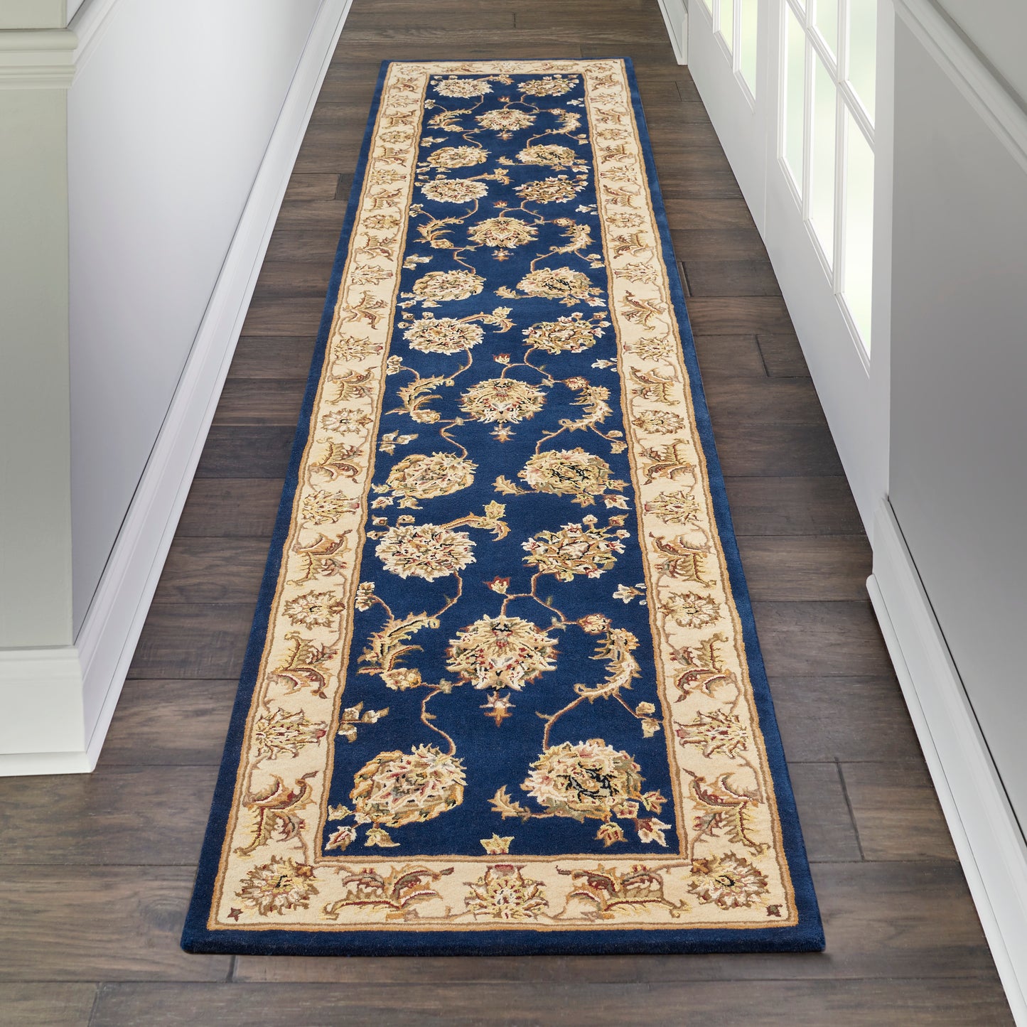 Nourison Nourison 2000 2'3" x 8' Navy Traditional Indoor Rug