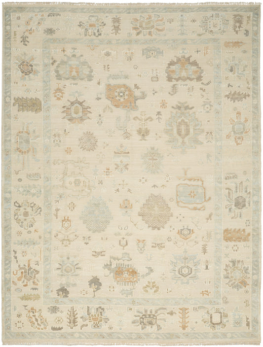 Nourison Whispers 8' x 10' Beige Vintage Indoor Rug