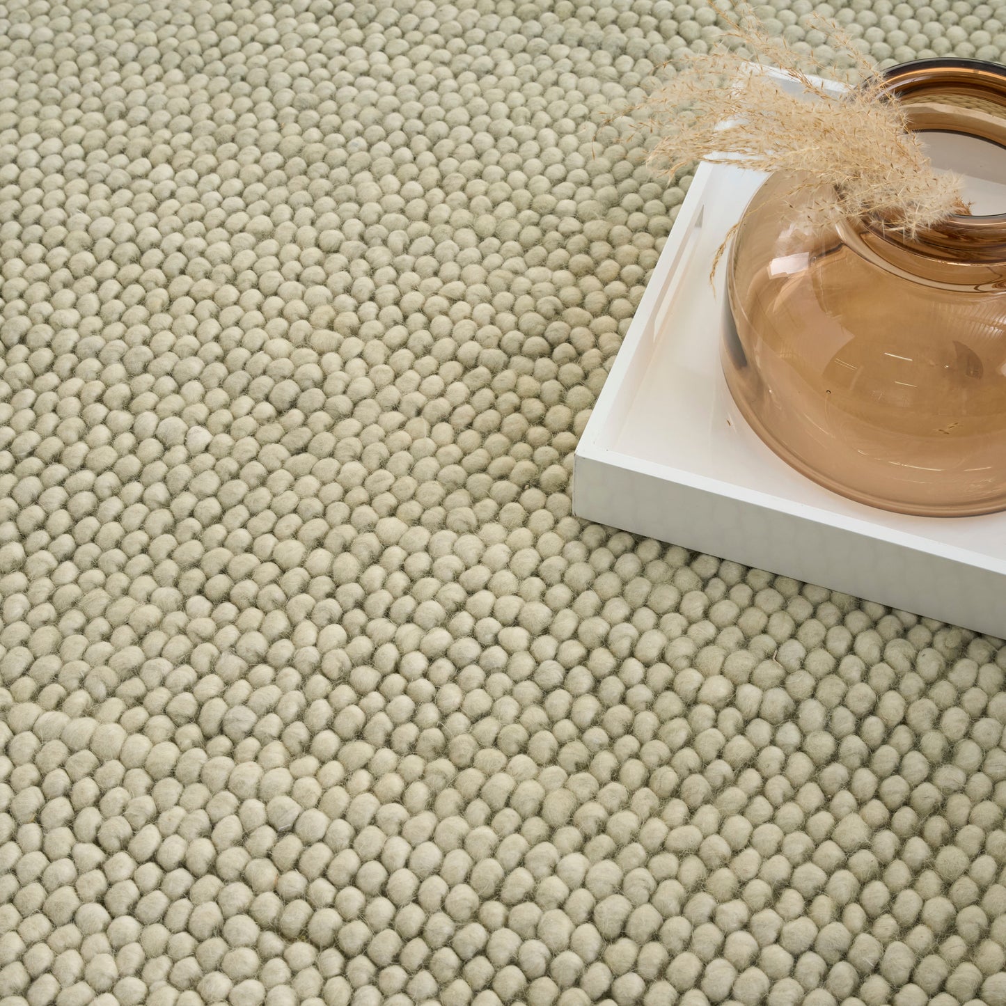 DKNY Pure Knots 5'3" x 7'3" Sage Modern Indoor Rug