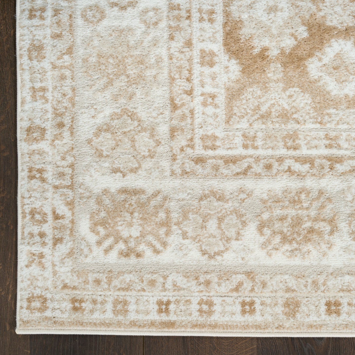 Nourison Dekor 5'3" x 7' Cream Beige Vintage Indoor Rug