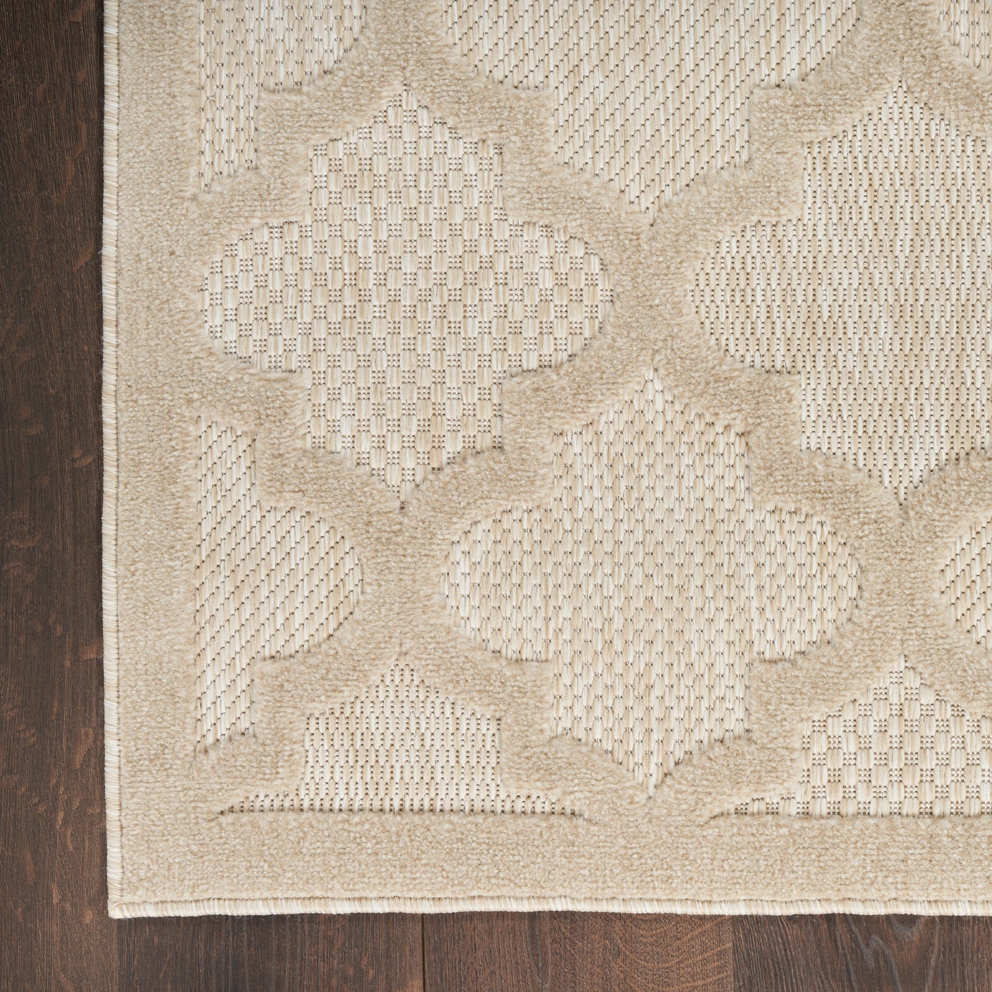 Nourison Easy Care 10' x 14' Cream Modern Rug