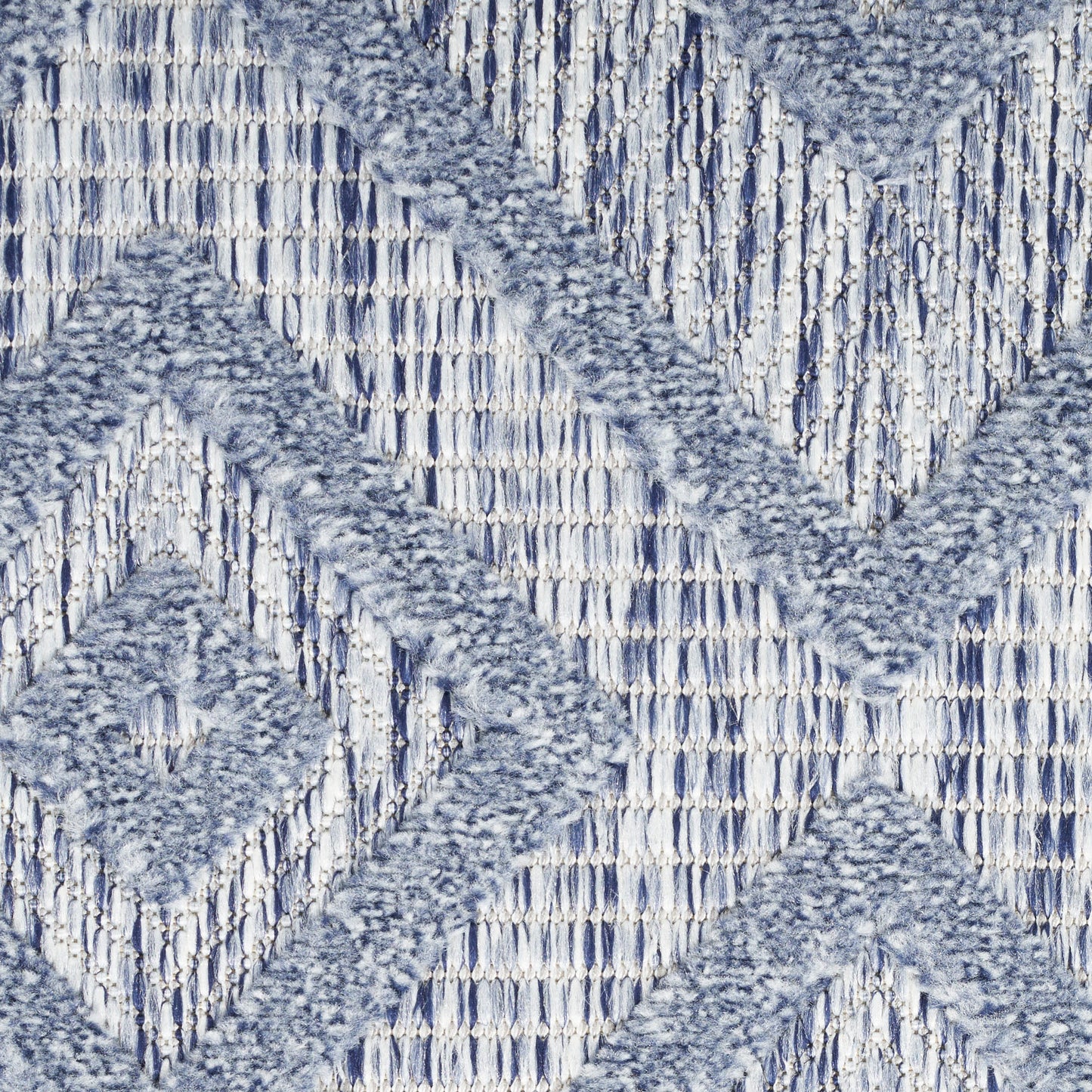 Nourison Versatile 9' x 12' Denim Blue Modern Rug