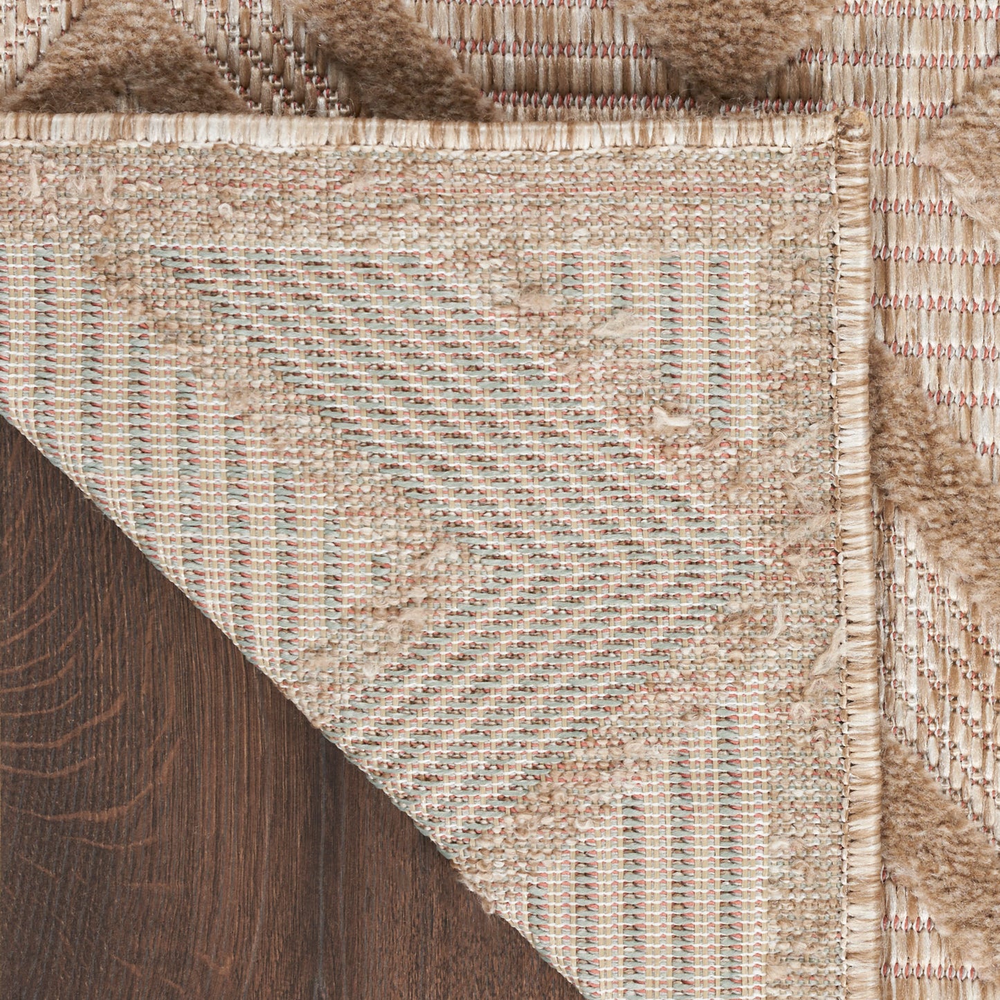 Nourison Versatile 9' x 12' Natural Beige Modern Rug