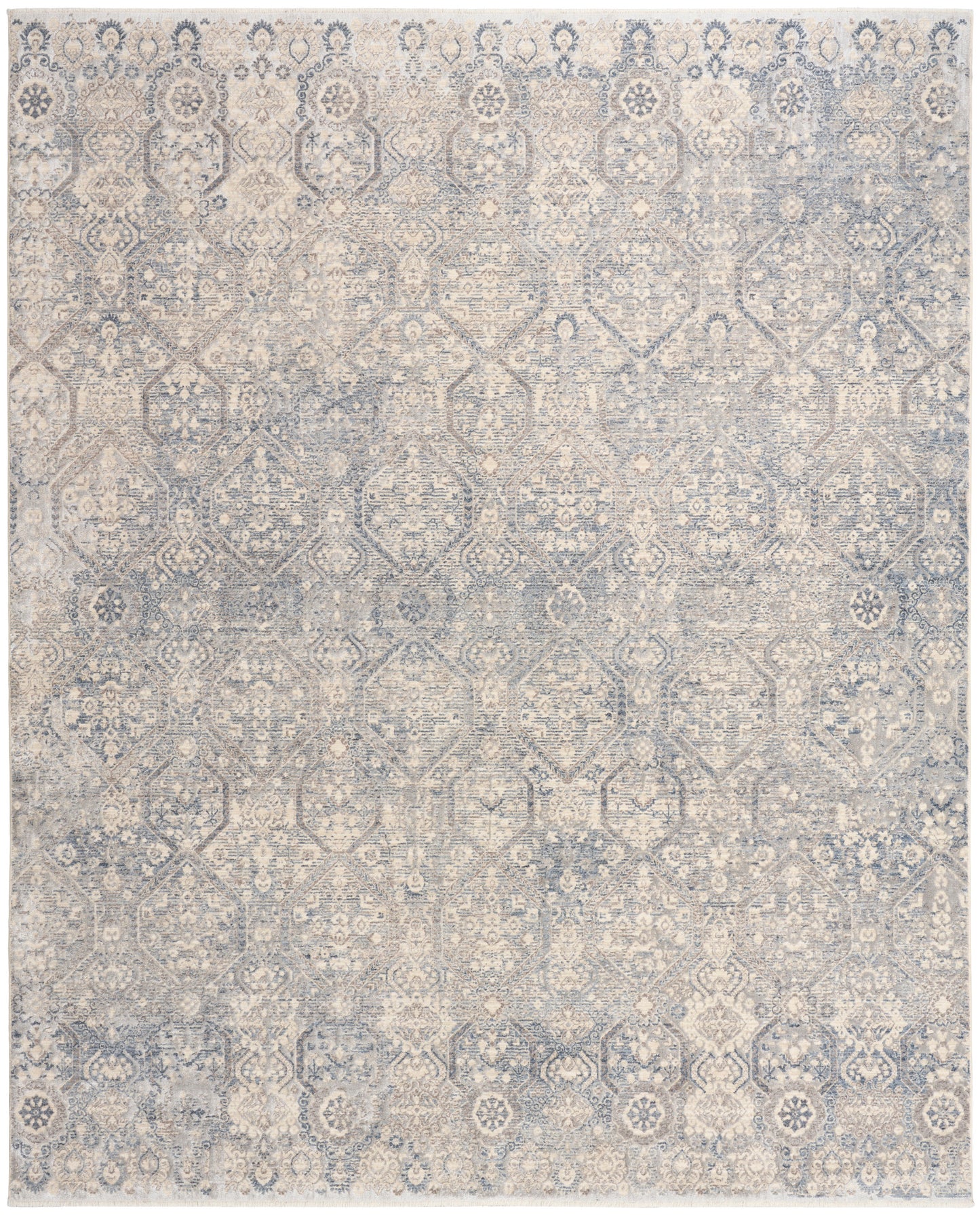 Nourison Sultana 9' x 12' Blue Vintage Indoor Rug