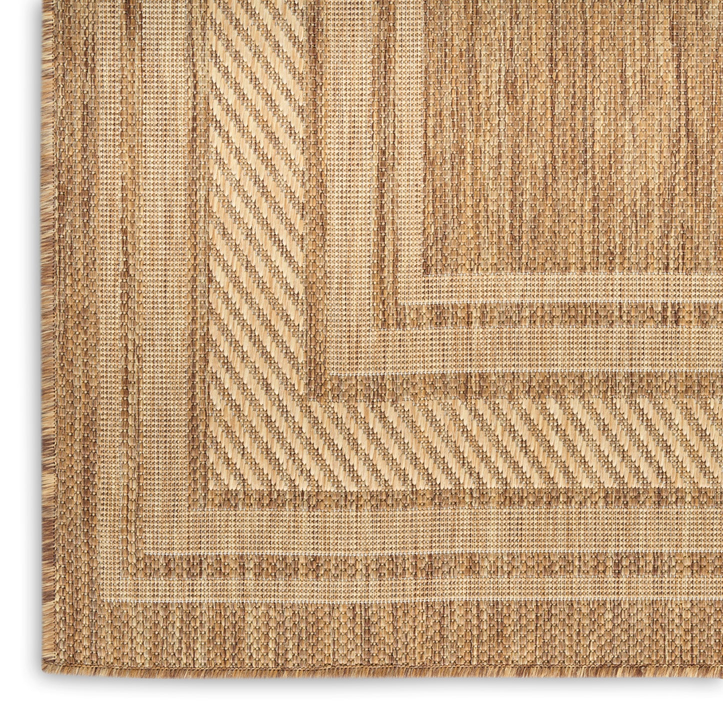 Nourison Horizon Indoor/Outdoor 4' x 6' Natural Modern Rug