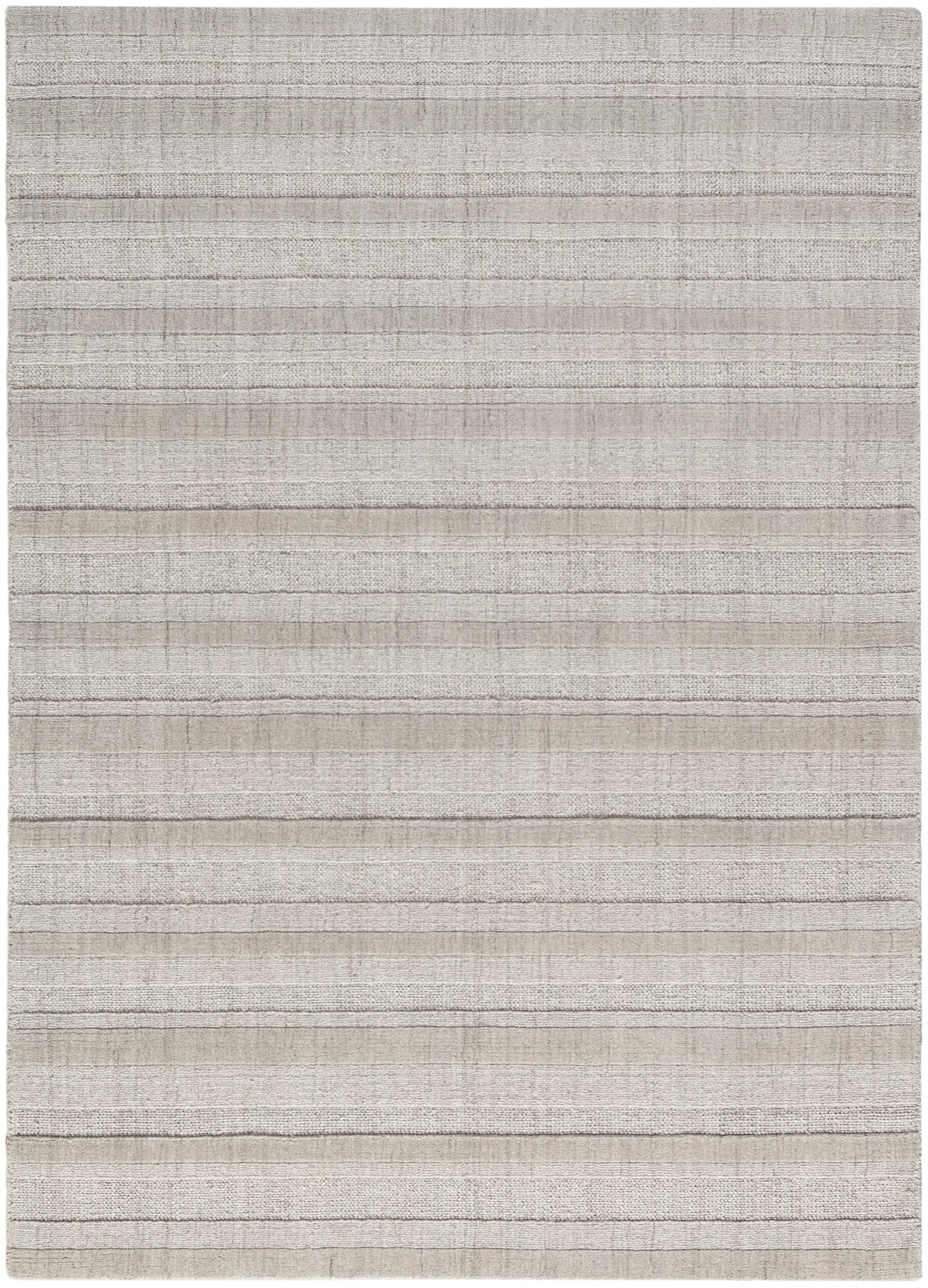 DKNY Pure Multi Weave 4' x 6' Grey Contemporary Indoor Rug