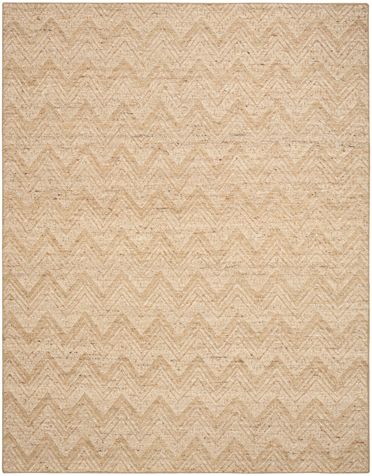 DKNY Pure Purl 7'9" x 9'9" Beige Ivory Modern Indoor Rug