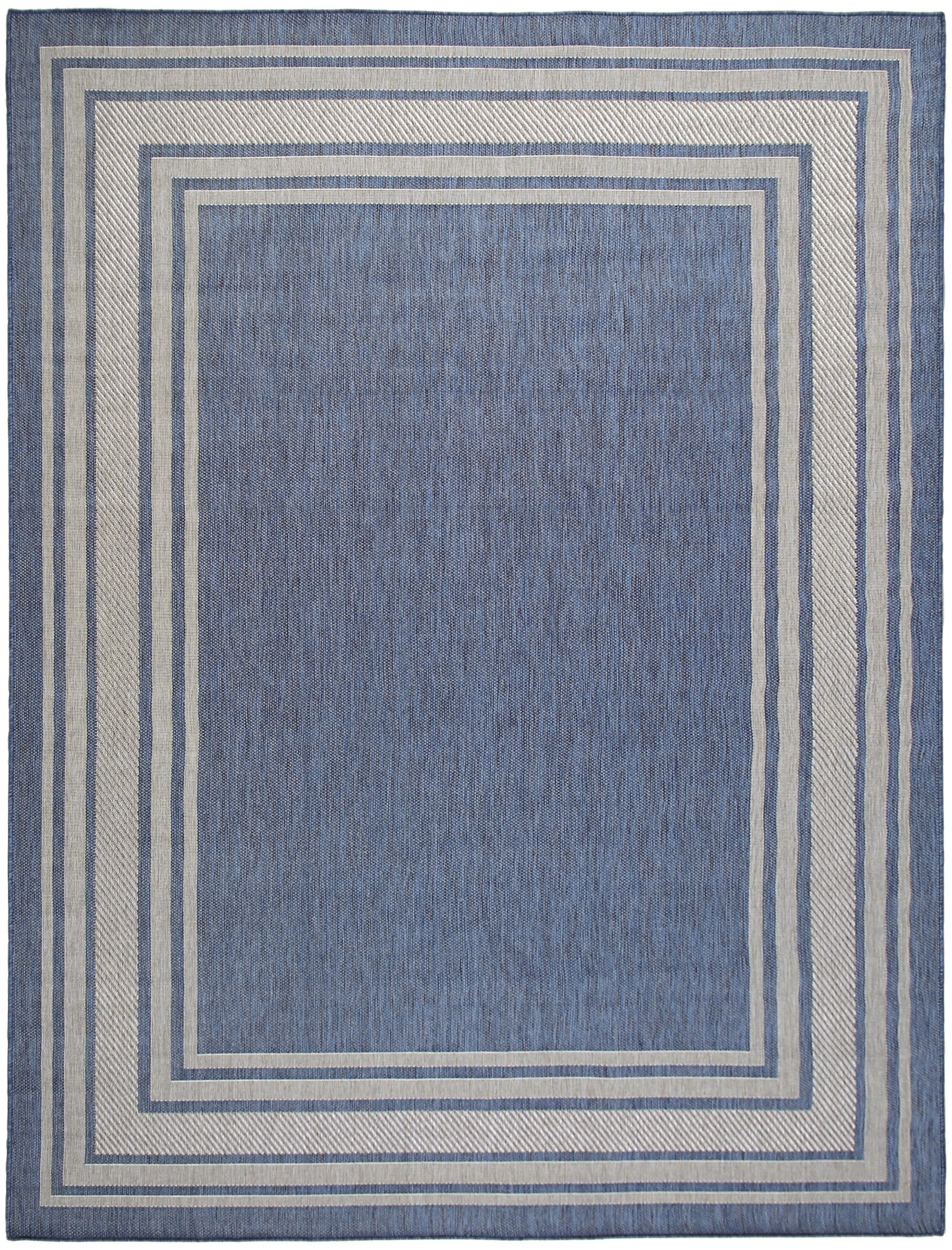 Nourison Horizon Indoor/Outdoor 8' x 10' Denim Modern Rug