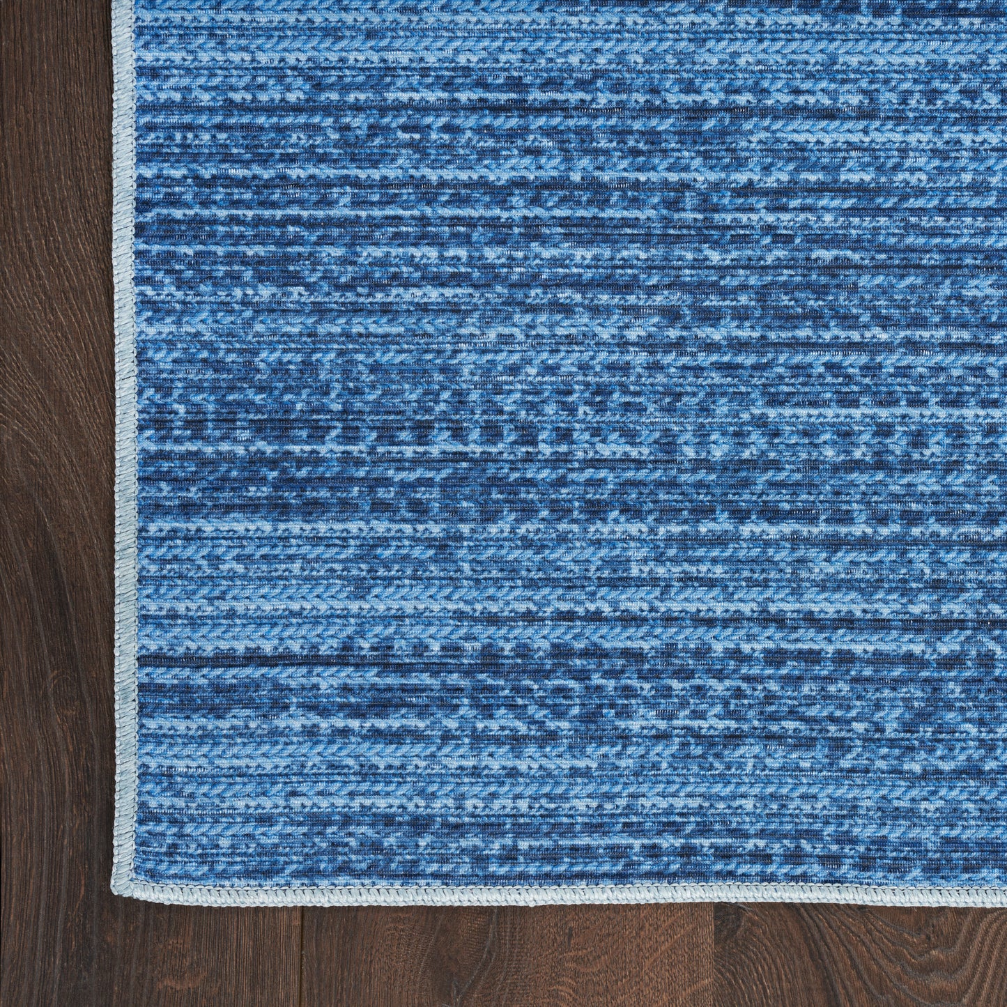 Nourison Nourison Washables 9'2" x 12' Blue Modern Indoor Rug