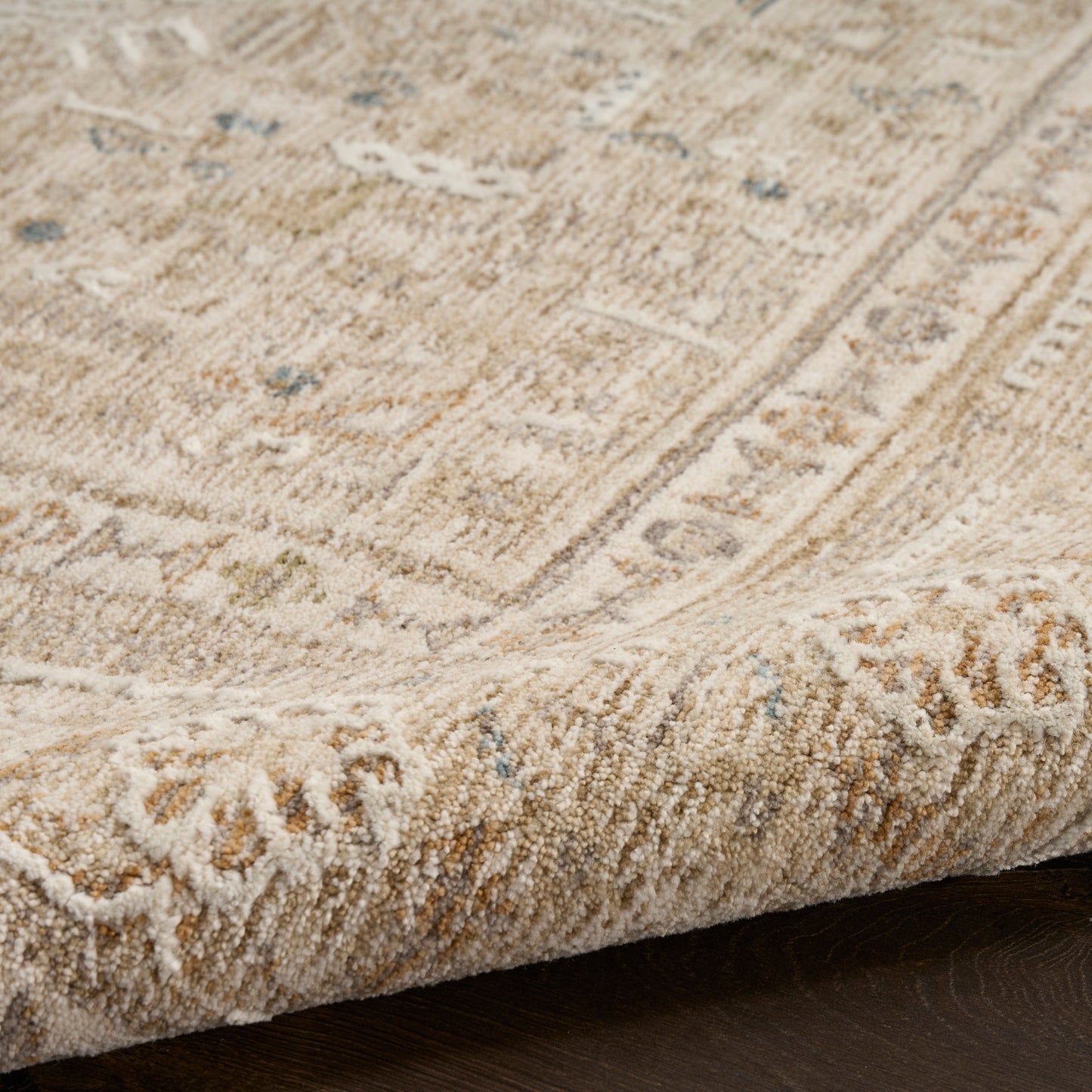 Nourison Retreat 5'3" x 7'6" Mocha Vintage Indoor Rug