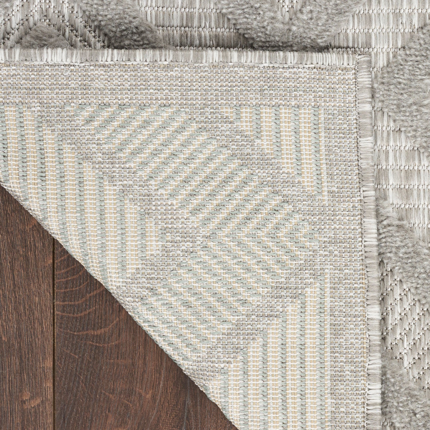 Nourison Versatile 9' x 12' Silver Grey Modern Rug