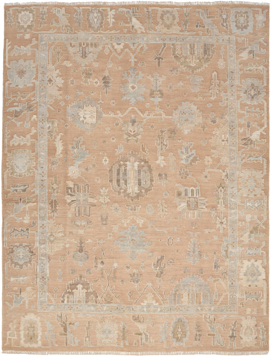 Nourison Whispers 10' x 14' Dusty Mauve Vintage Indoor Rug