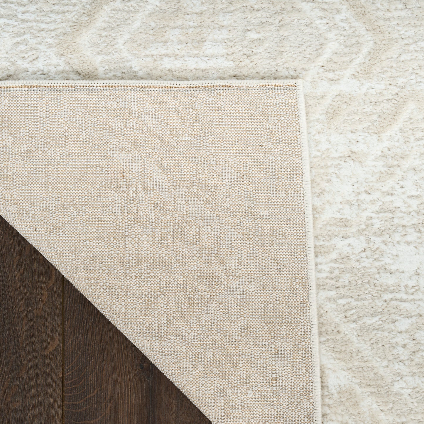 Nourison Dekor 5'3" x 7' Beige Modern Indoor Rug