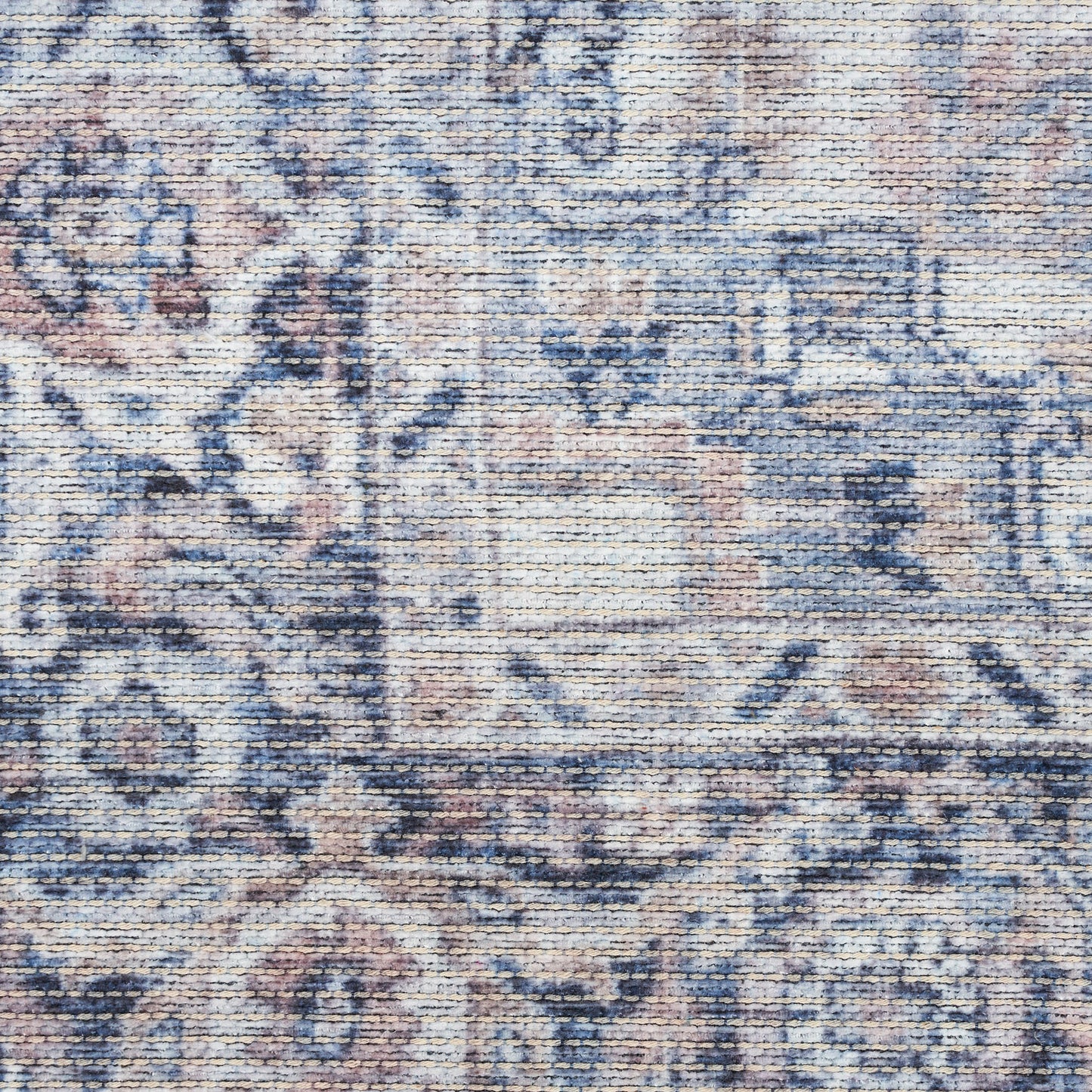Nourison New Concept Washables 2' x 3'9" Ivory Navy Vintage Indoor Rug