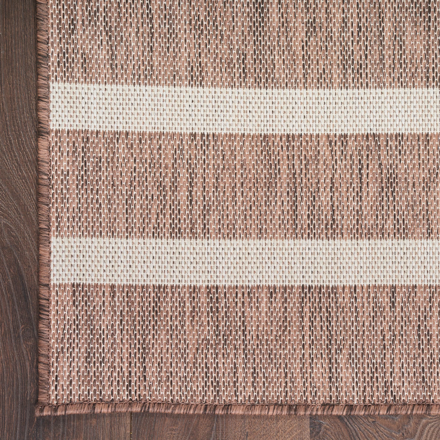 Nourison Positano 2'2" x 10' Natural Ivory Modern Rug