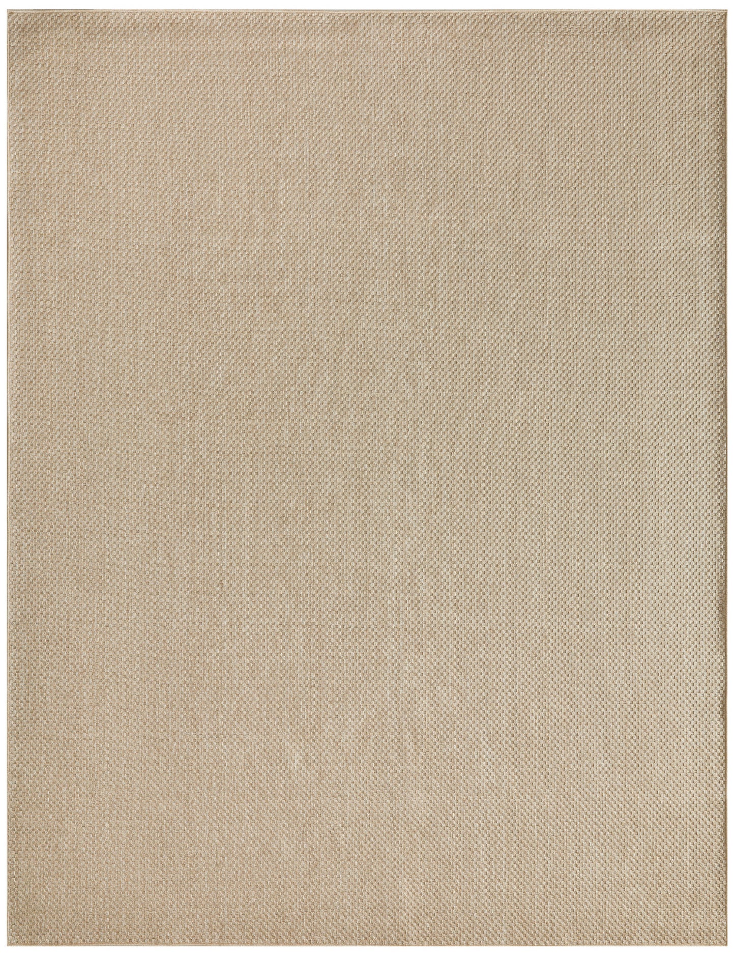 Nourison Tulum 10' x 14' Taupe Outdoor Rug