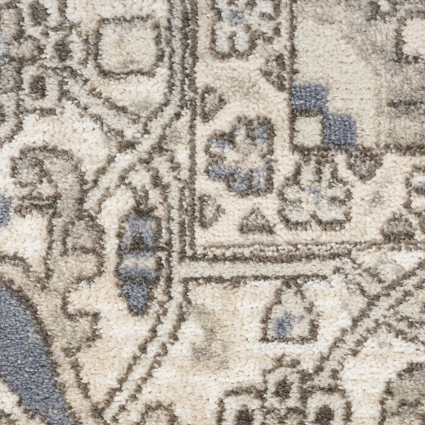Nourison Quarry 8'10" x 11'10" Blue Vintage Indoor Rug