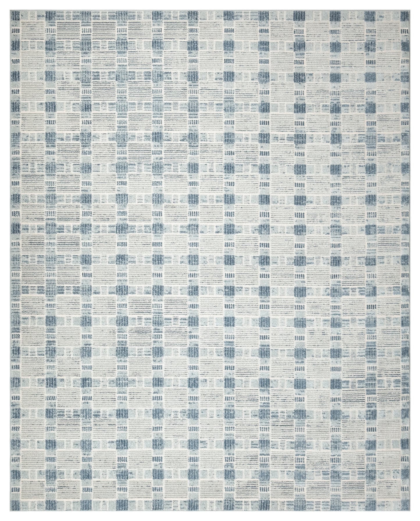 Nourison Nordic 8' x 10' Blue Modern Indoor Rug