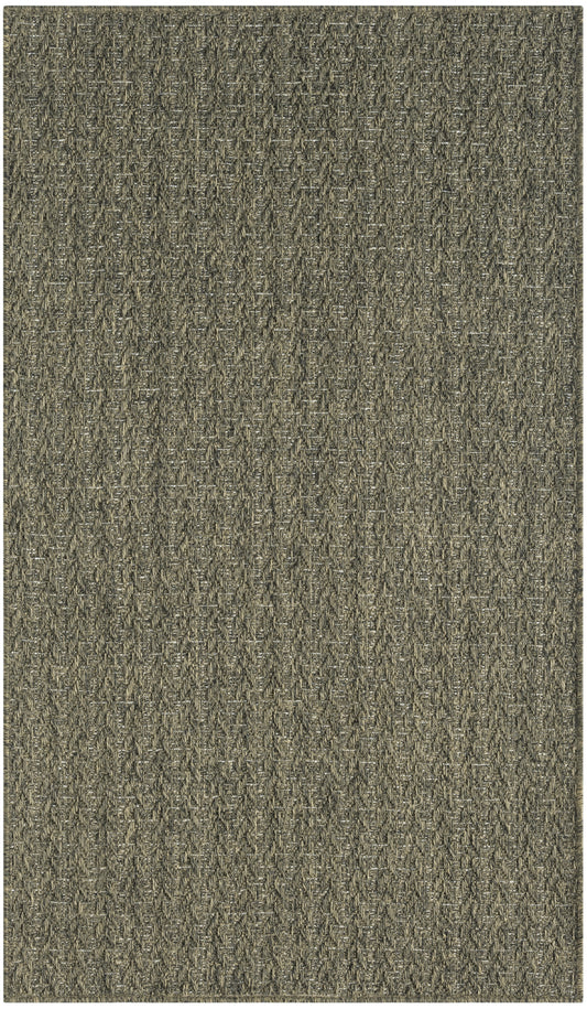 Nourison Tulum 2' x 3' Olive Outdoor Rug