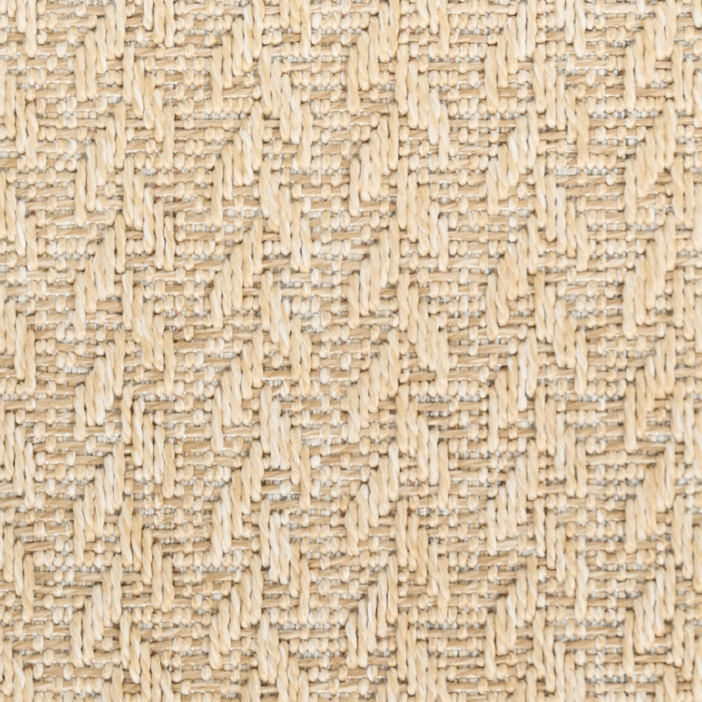 Nourison Tulum 2'2" x 10' Cream Outdoor Rug