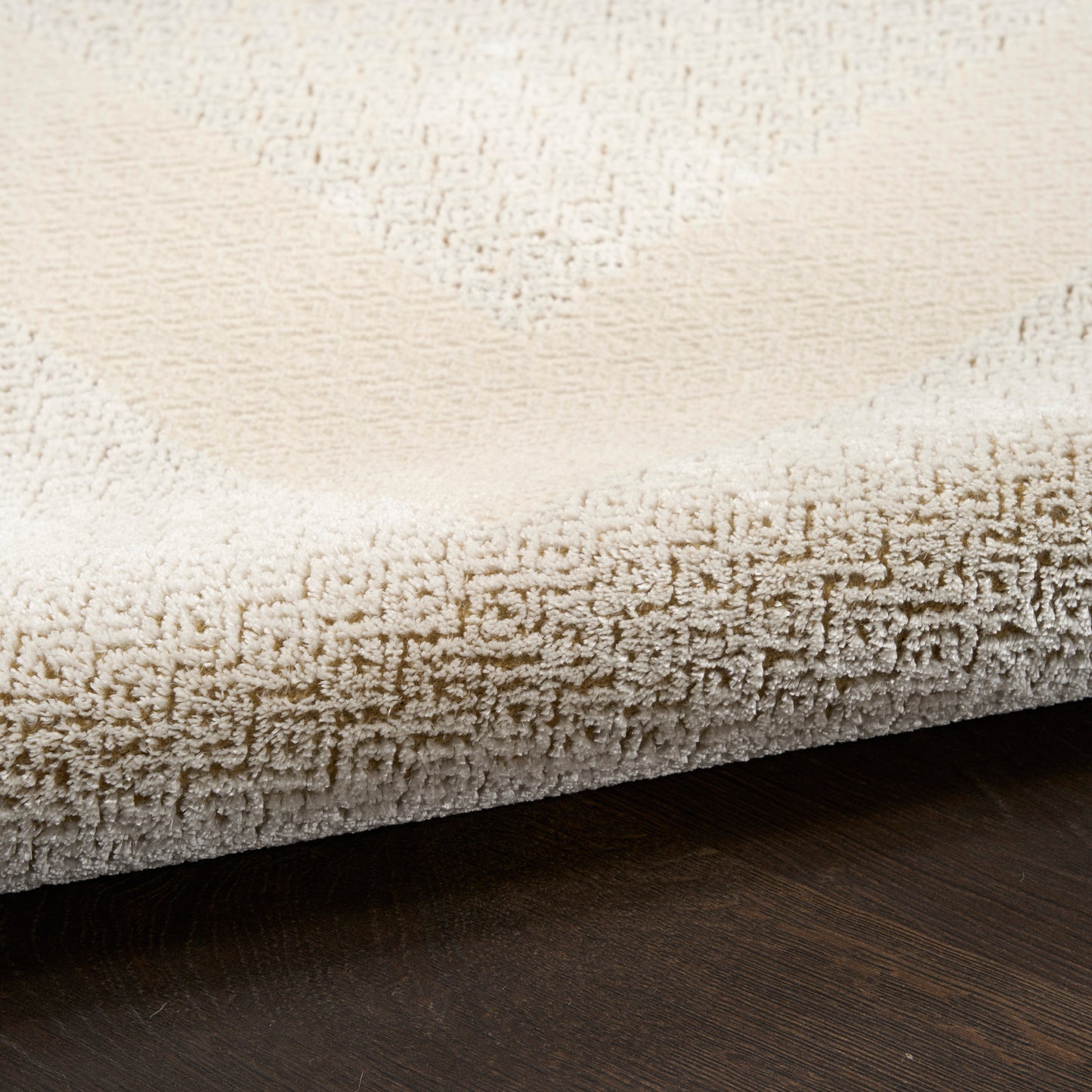 DKNY Grand Street 9' x 12' Ivory Taupe Modern Indoor Rug