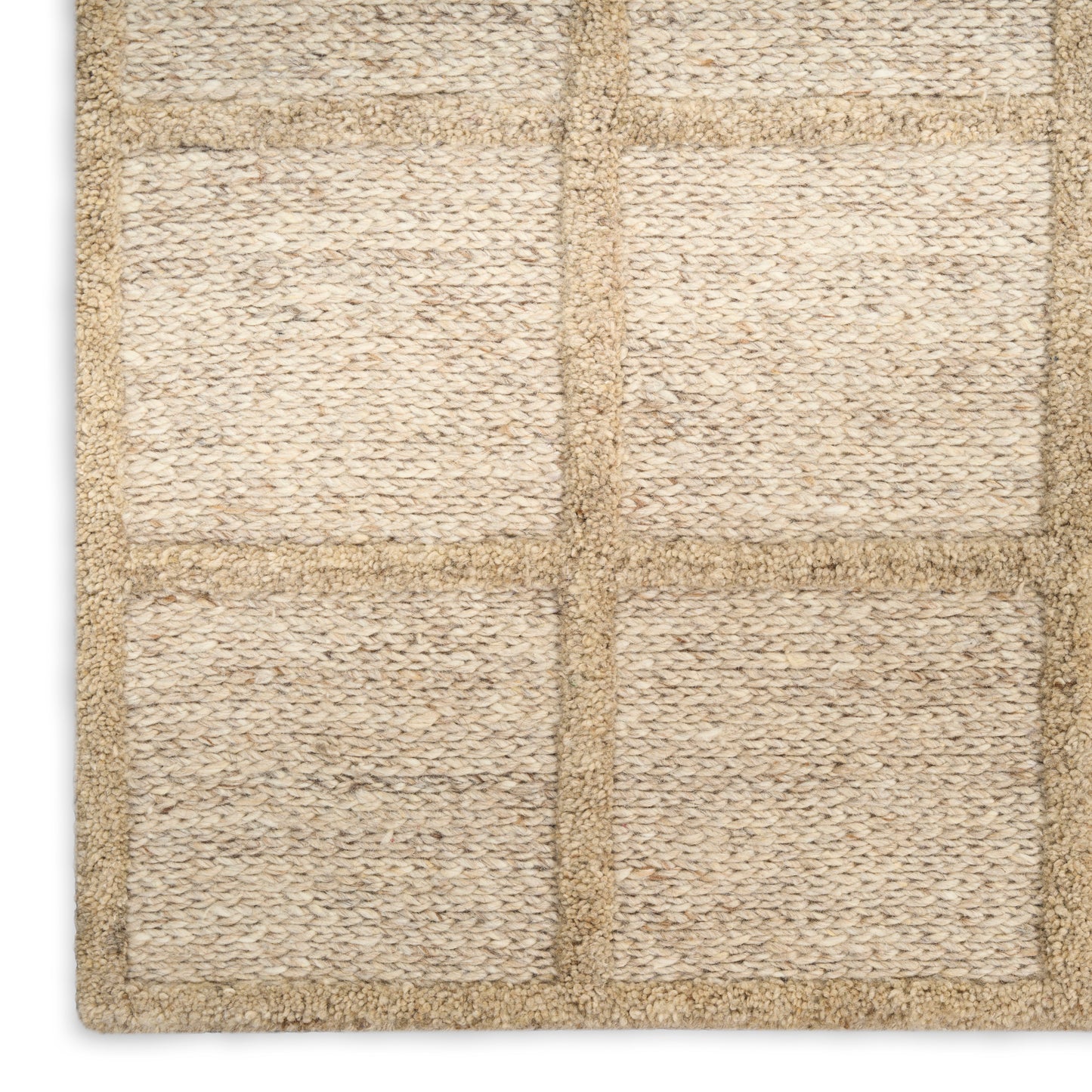 DKNY Pure Framework 8'6" x 11'6" Camel Modern Indoor Rug