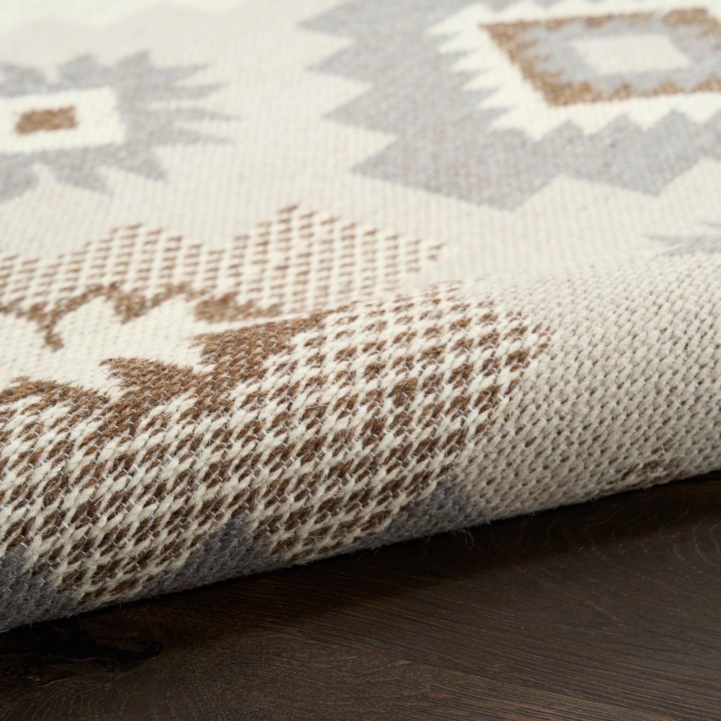 Nourison Copenhagen 8' x 10' Ivory Beige Modern Indoor Rug