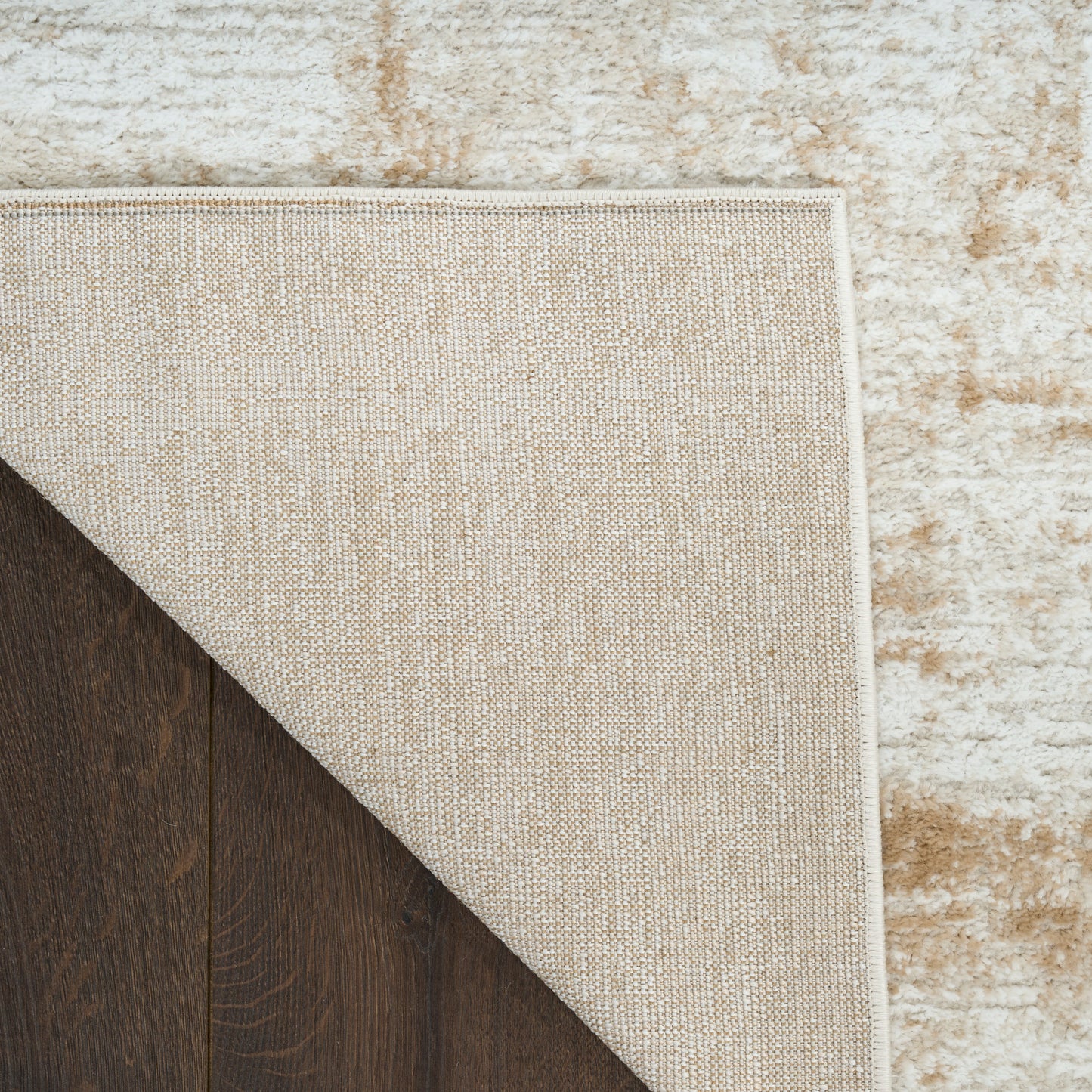 Nourison Dekor 5'3" x 7' Ivory Beige Modern Indoor Rug