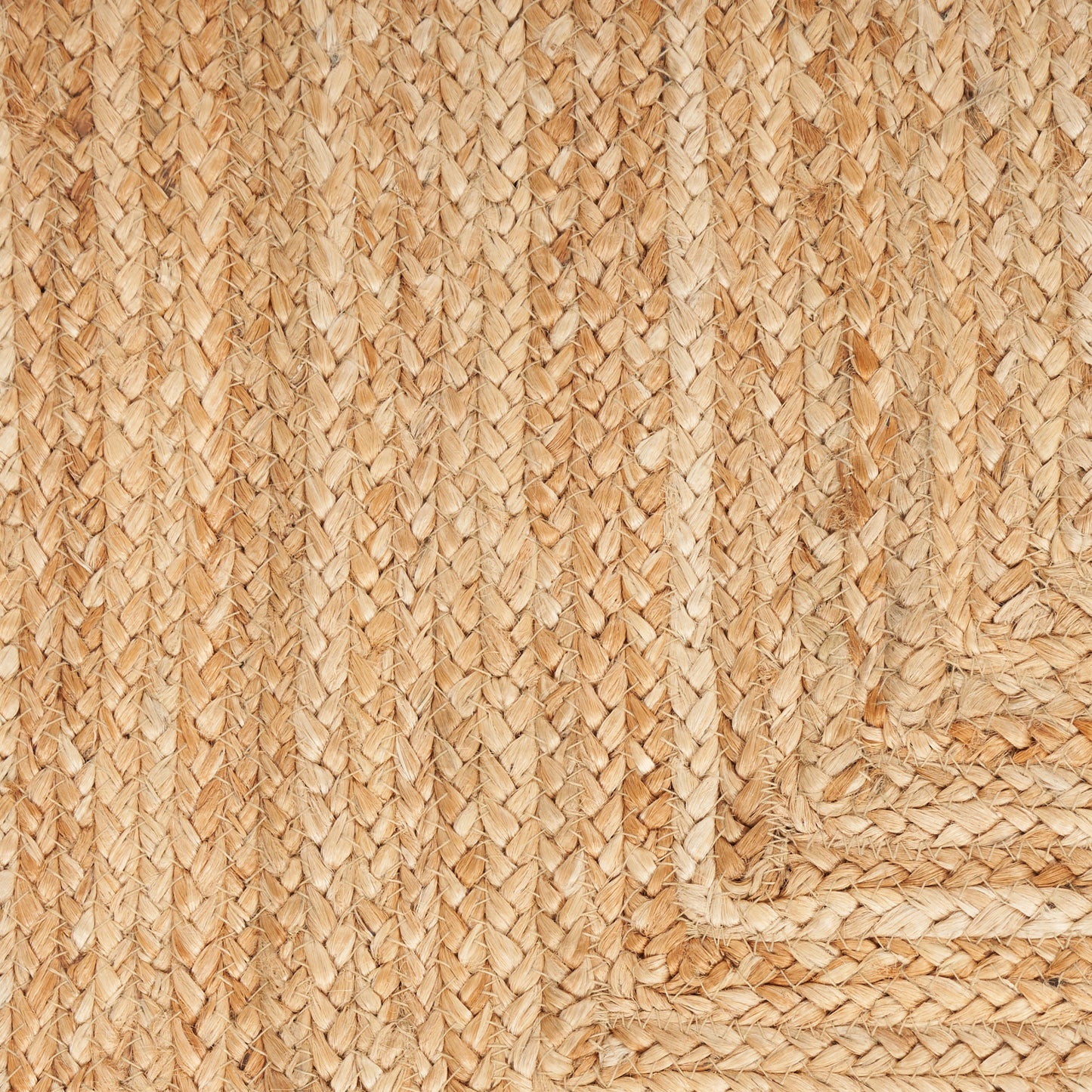 Nourison Natural Jute 2' x 3' Natural Farmhouse Indoor Rug
