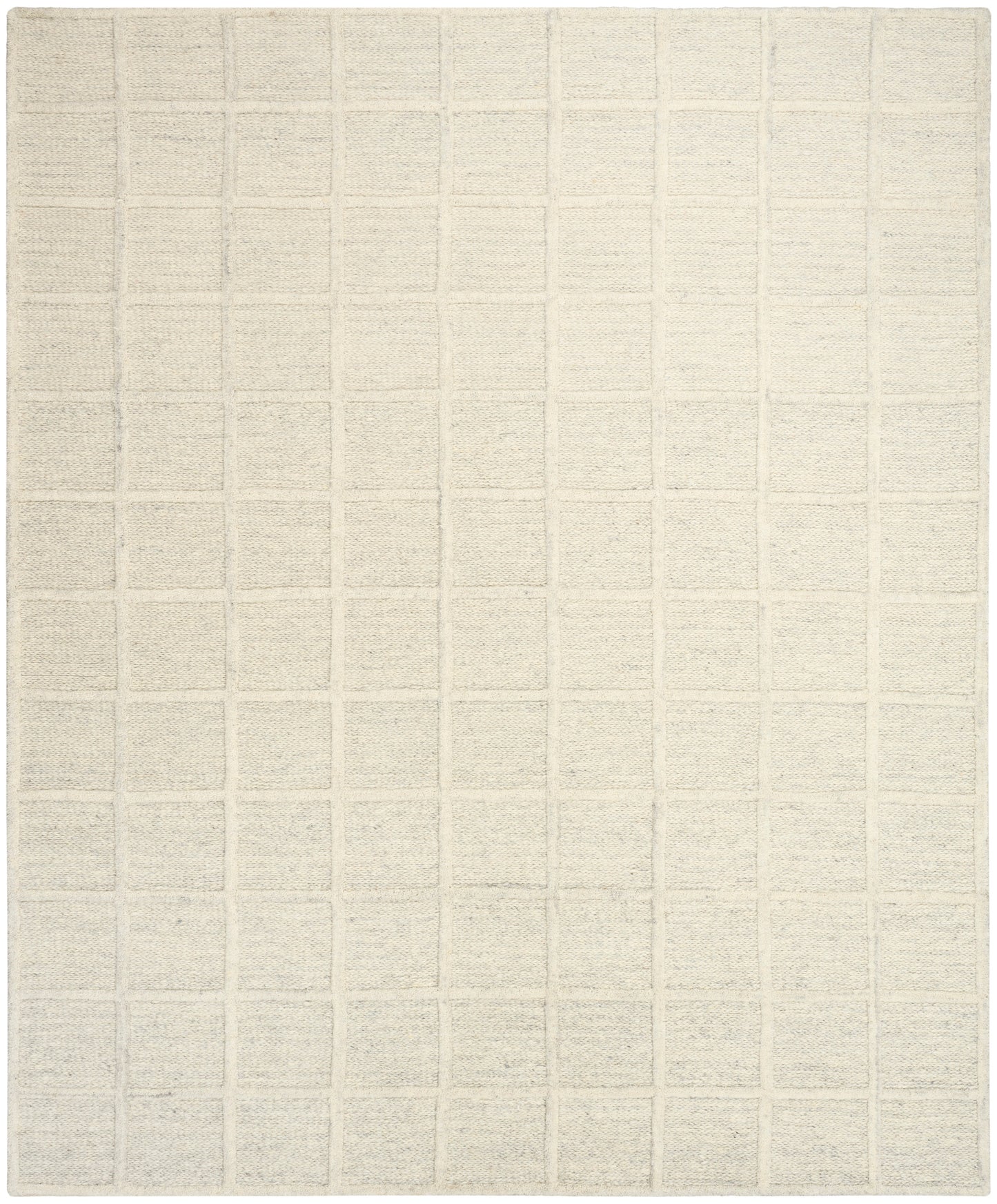 DKNY Pure Framework 8'6" x 11'6" Ivory Modern Indoor Rug