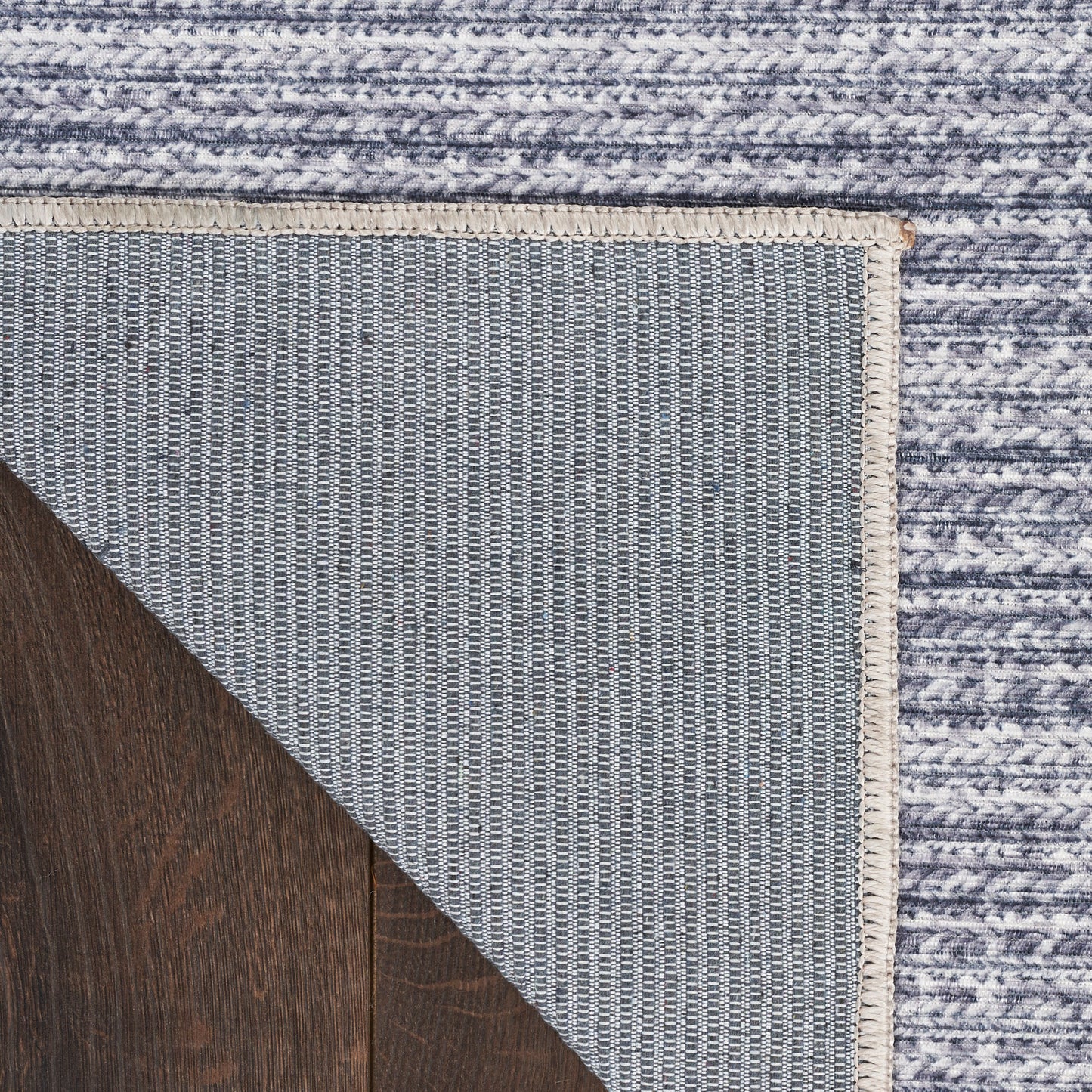 Nourison Nourison Washables 9'2" x 12' Grey Modern Indoor Rug