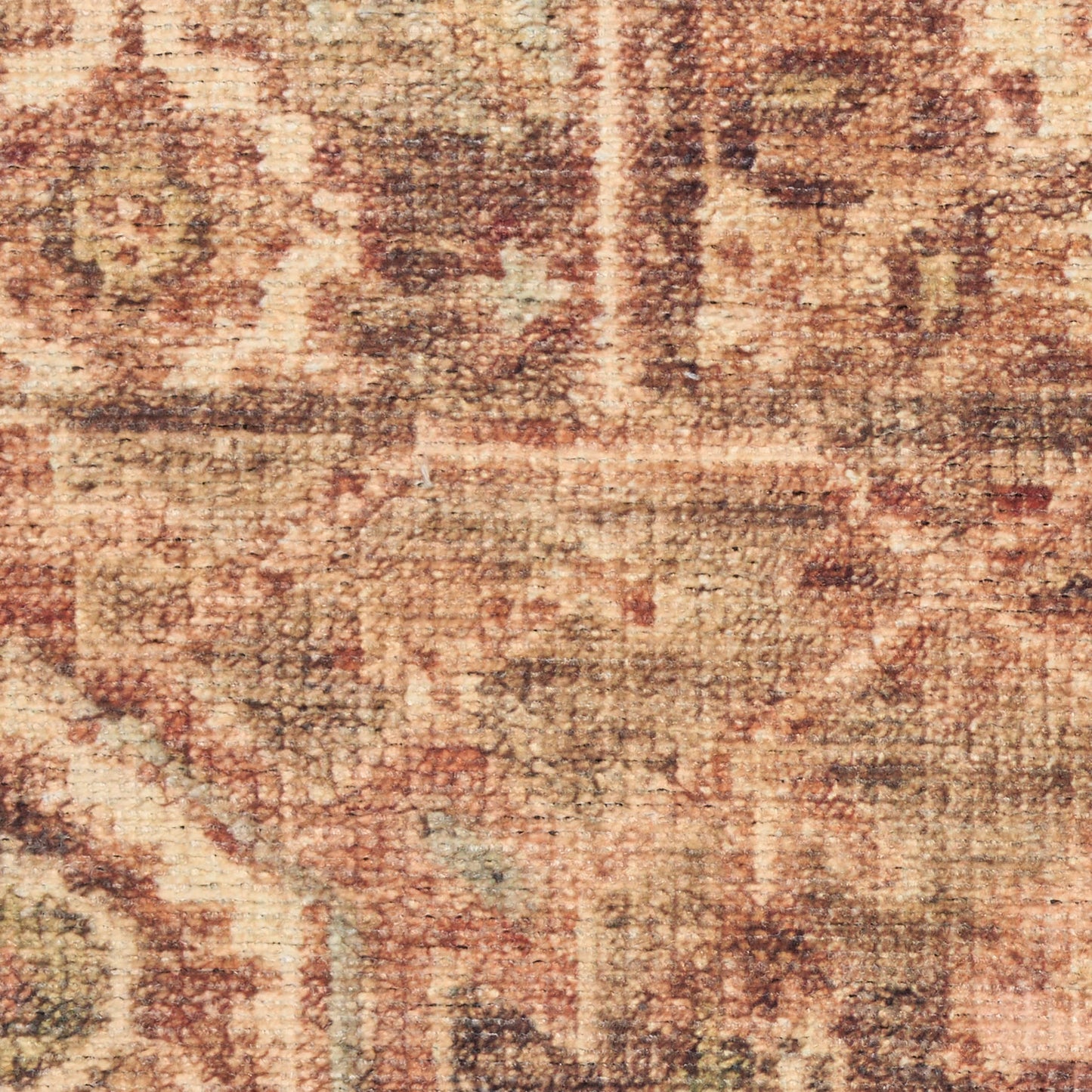 Nourison Vintage Washables 2'2" x 8' Gold Vintage Indoor Rug