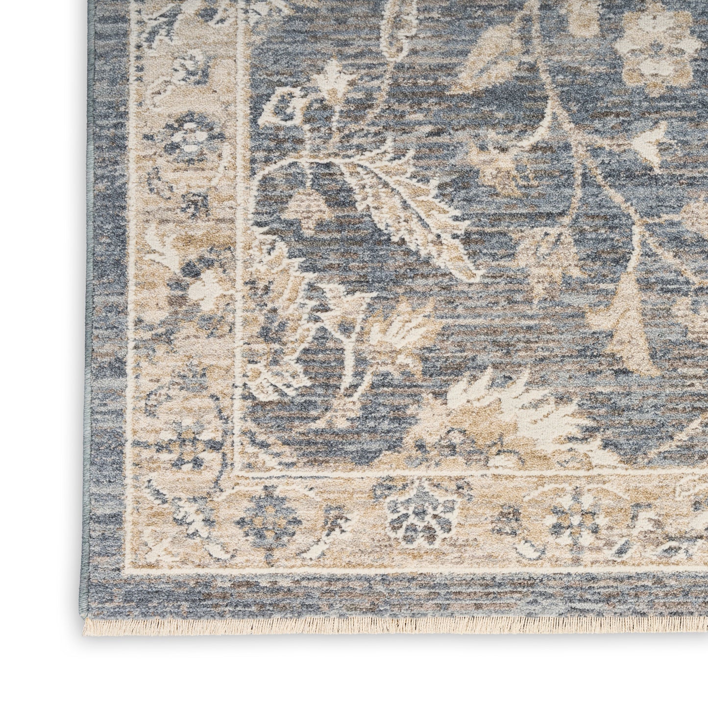 Nourison Retreat 9'6" x 13'2" Blue Vintage Indoor Rug