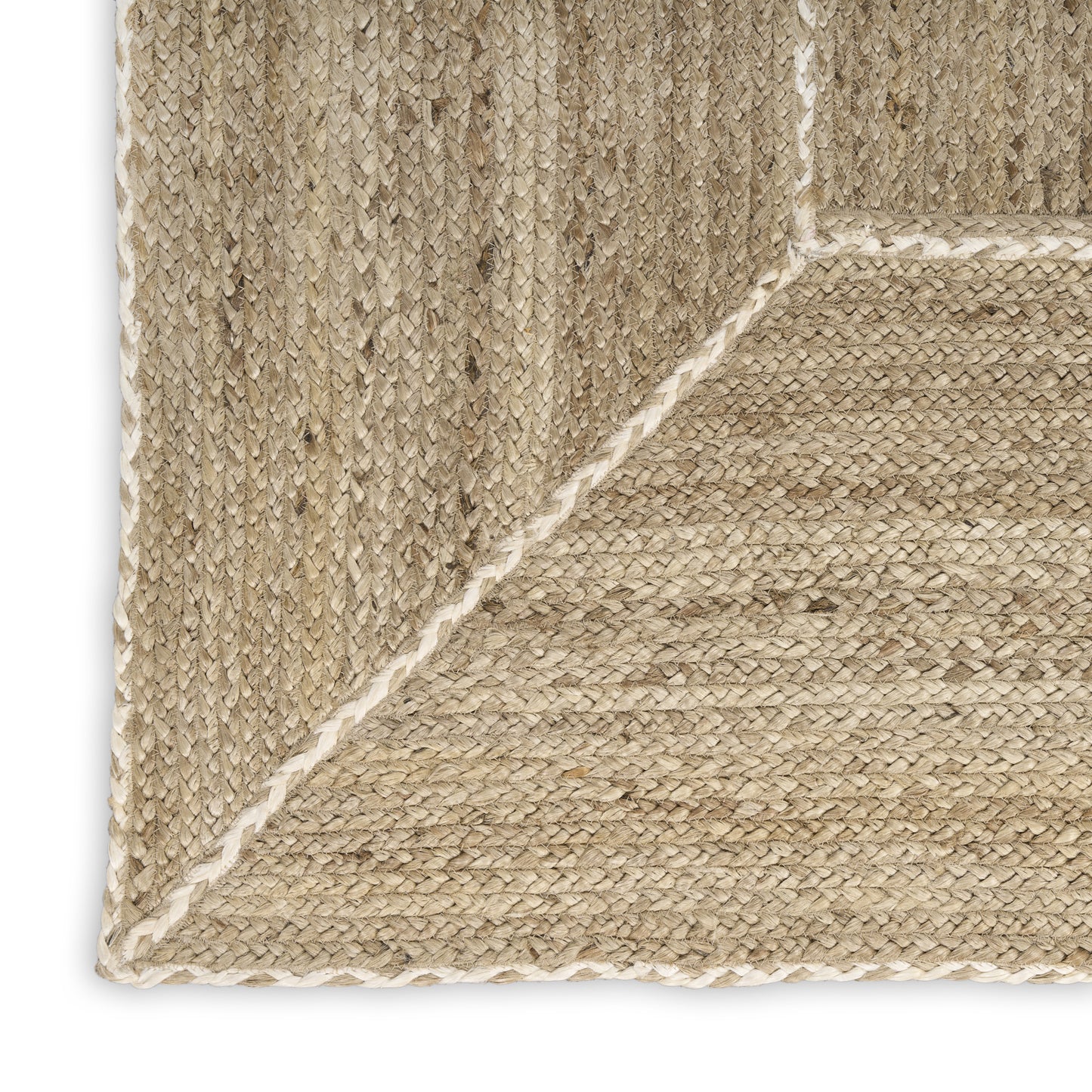 Nourison Terrazzo Jute 2' x 3' Natural Grey Farmhouse Indoor Rug