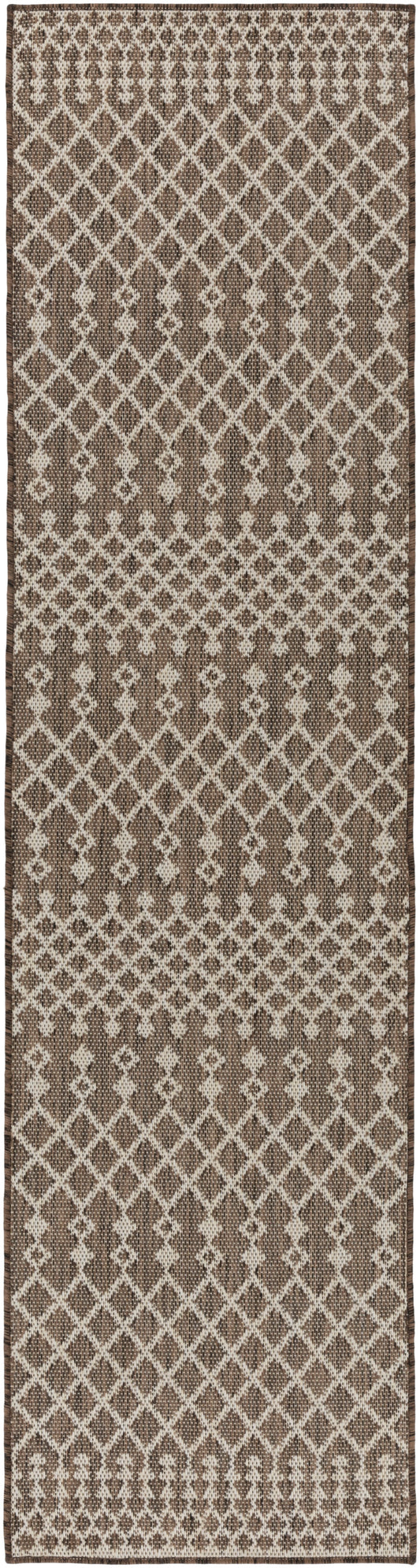 Nourison Positano 2'2" x 10' Natural Modern Rug