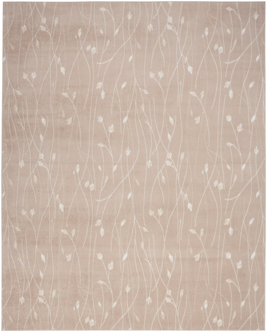 Nourison Grafix 3'9" x 5'9" Beige Modern Indoor Rug
