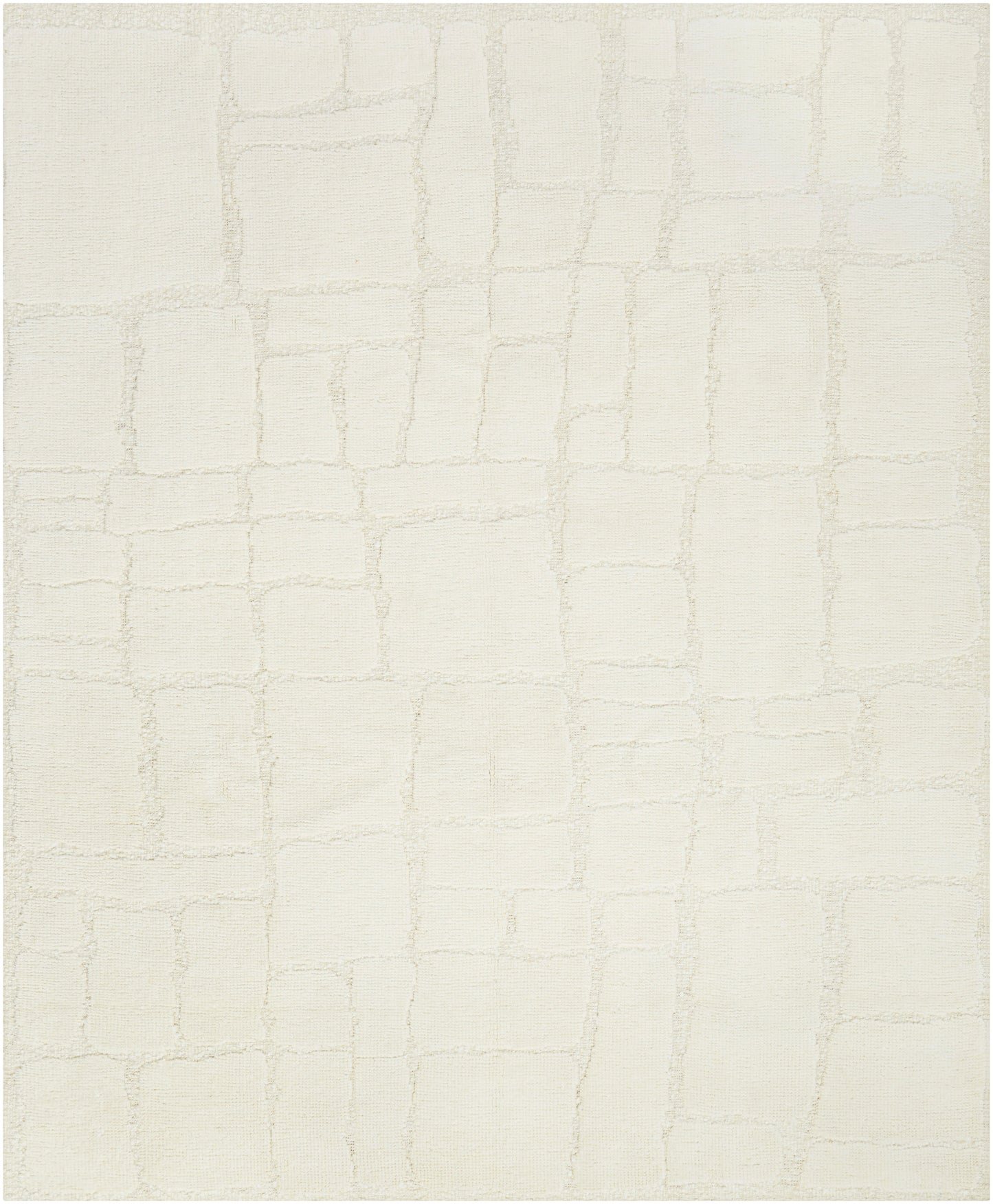 Nourison Blanco 7'9" x 9'9" Ivory Modern Indoor Rug