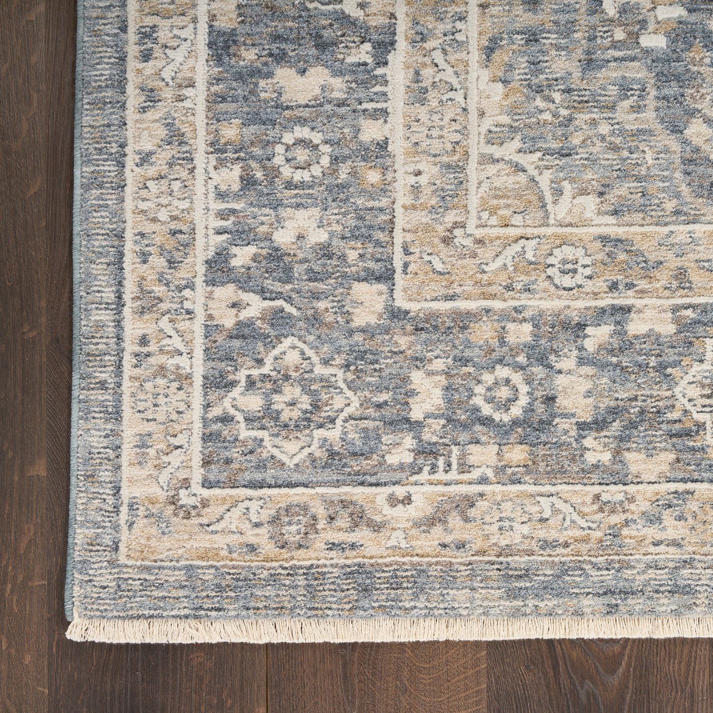 Nourison Retreat 9'6" x 13'2" Blue Vintage Indoor Rug