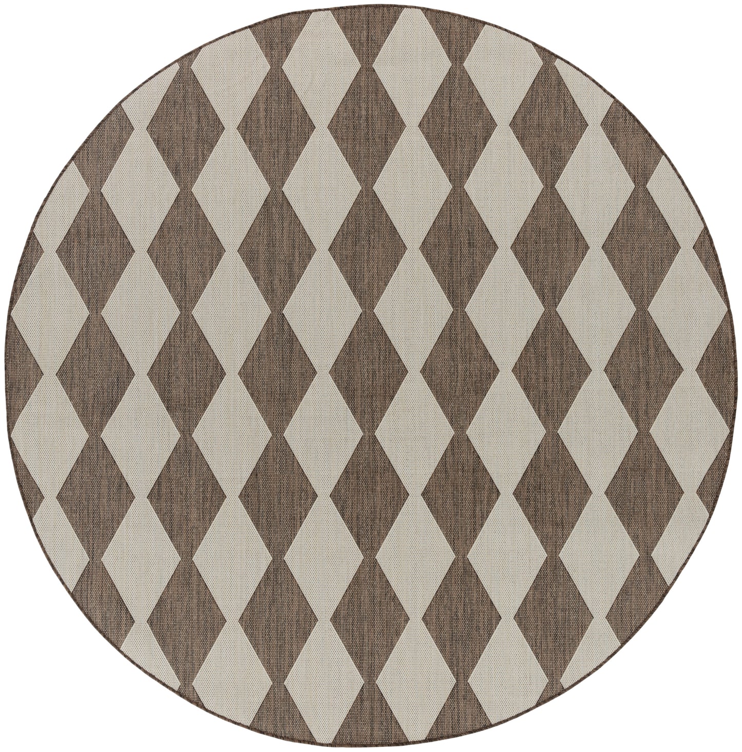 Nourison Positano 8' x Round Natural Modern Rug