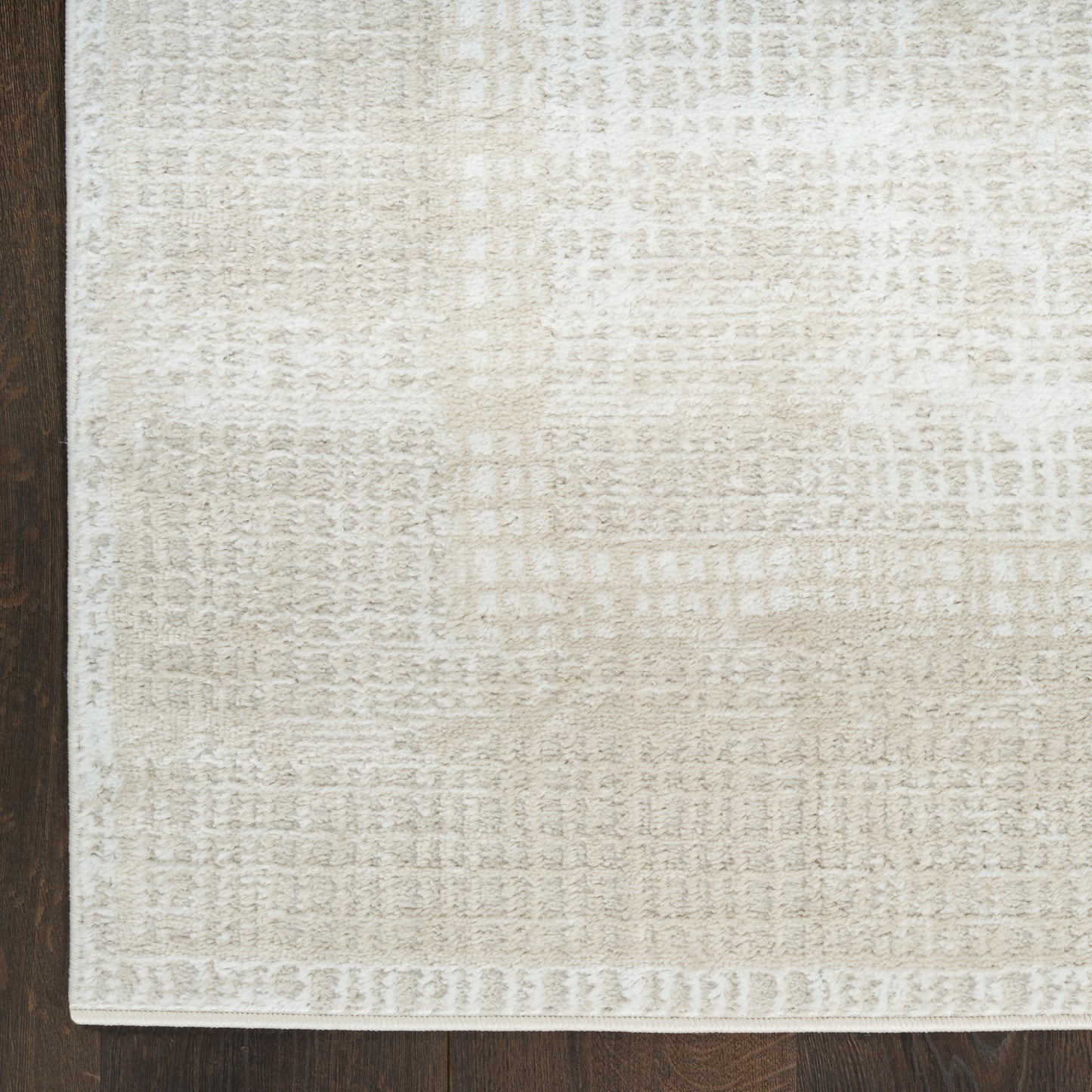 Nourison Dekor 5'3" x 7' Beige Modern Indoor Rug