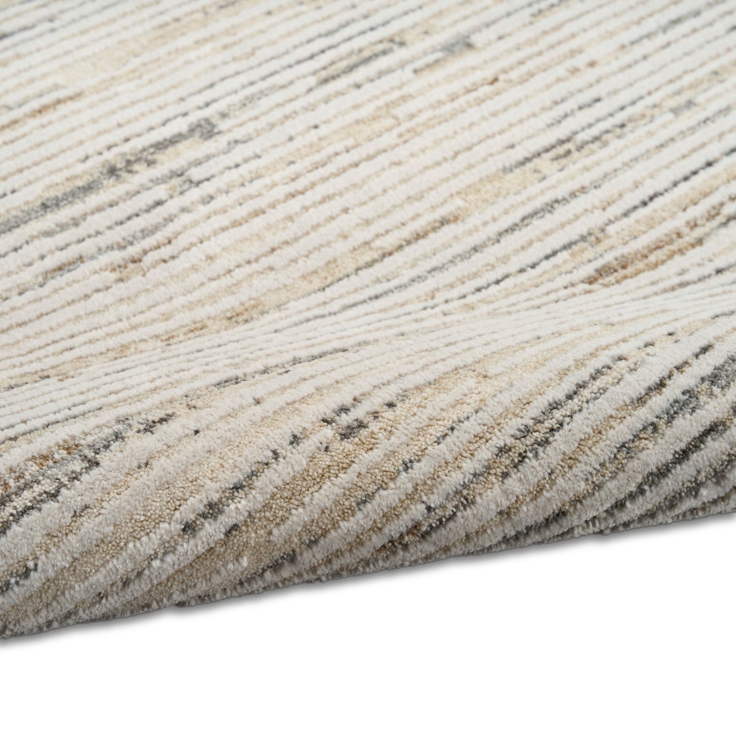 Calvin Klein CK078 Summit 5'3" x 7'9" Ivory Multicolor Modern Indoor Rug