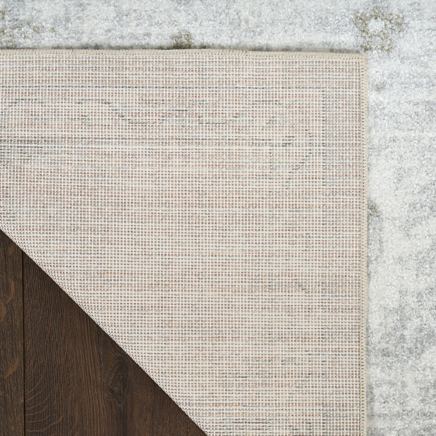 Nourison Astra Machine Washable 3'3" x 5' Ivory Vintage Indoor Rug