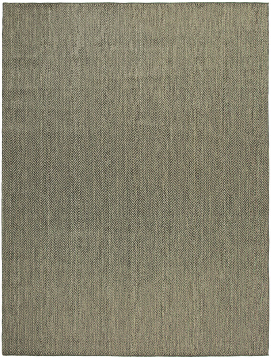 Nourison Horizon Indoor/Outdoor 10' x 14' Green Modern Rug